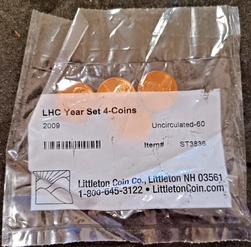 2009 1C Lincoln Anniversary 4 Coin Year Set (Littleton Coin Co.)