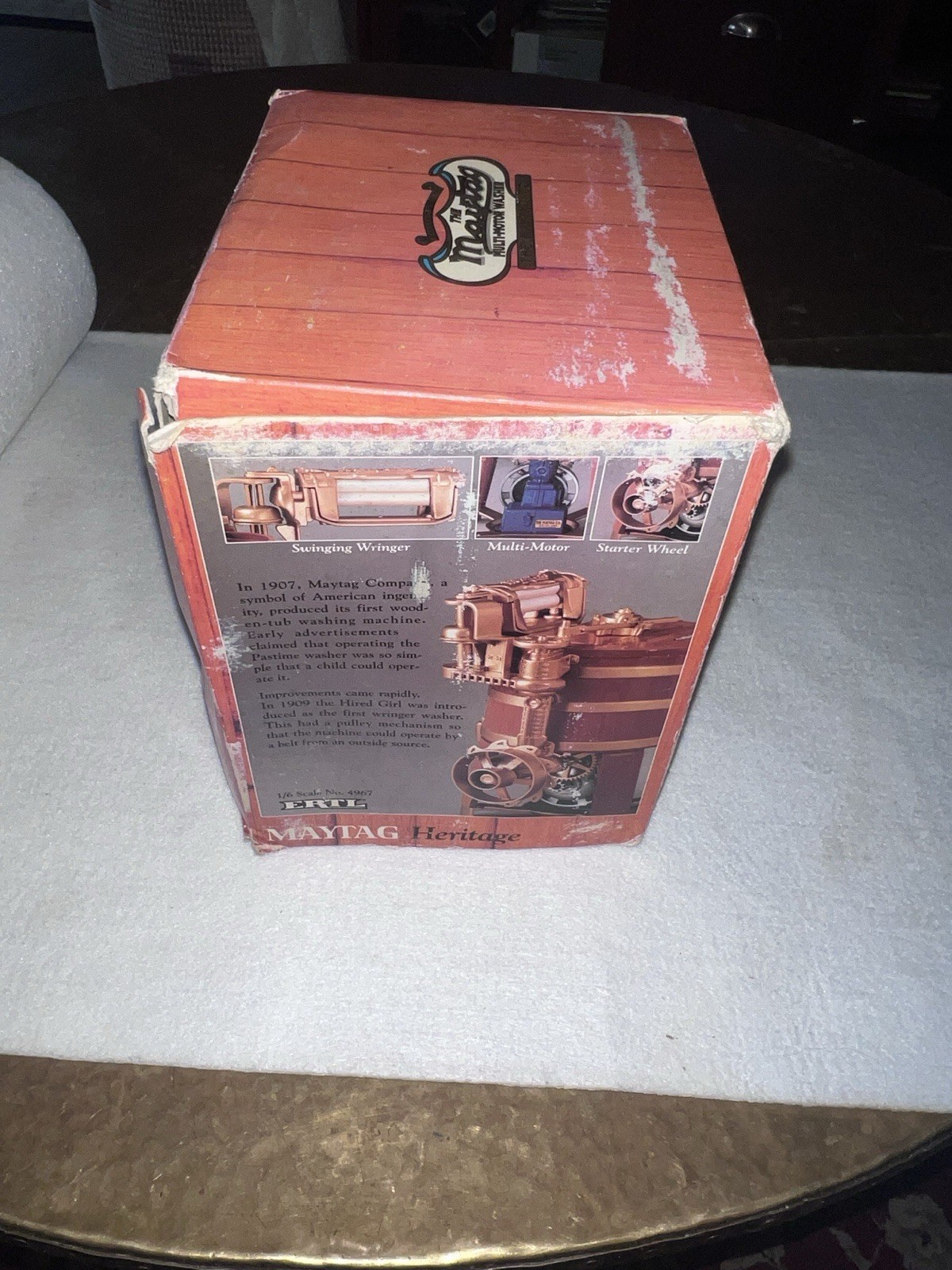 Ertl Maytag Heritage Washing Machine Model