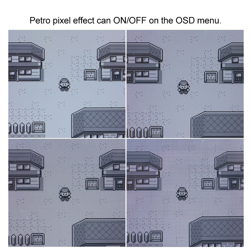 36 Colors Game Boy DMG V5 Pro IPS LCD Backlight Kit w/OSD FRM Menu+Pre-cut Shell