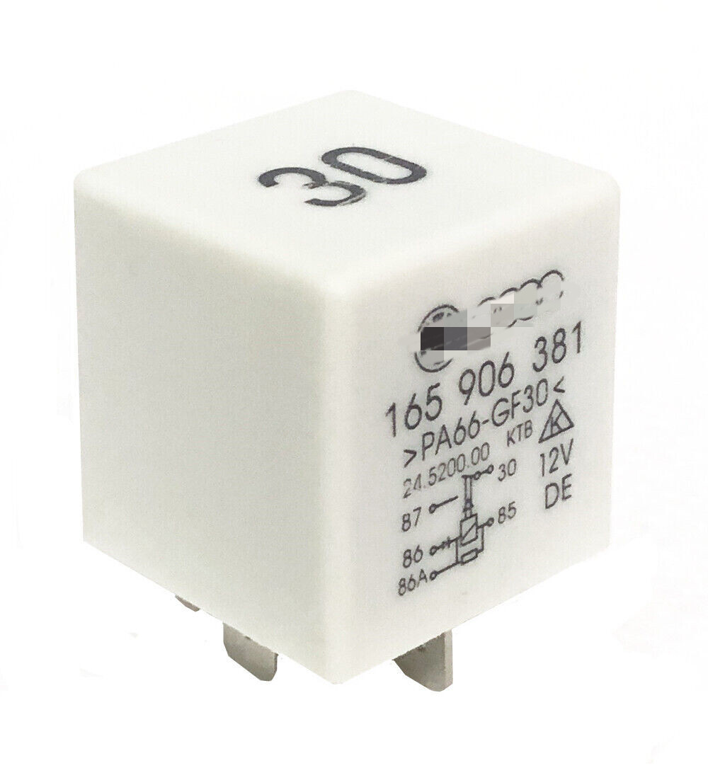 165906381 12VDC #30 (ECU) Automobile Relays Engine Control 5Pins