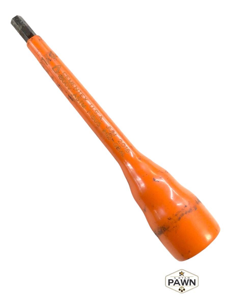 CEMENTEX TOOLS IH12-08XL 1/2D 1/4" INSULATED HEX BIT (FVS027096)