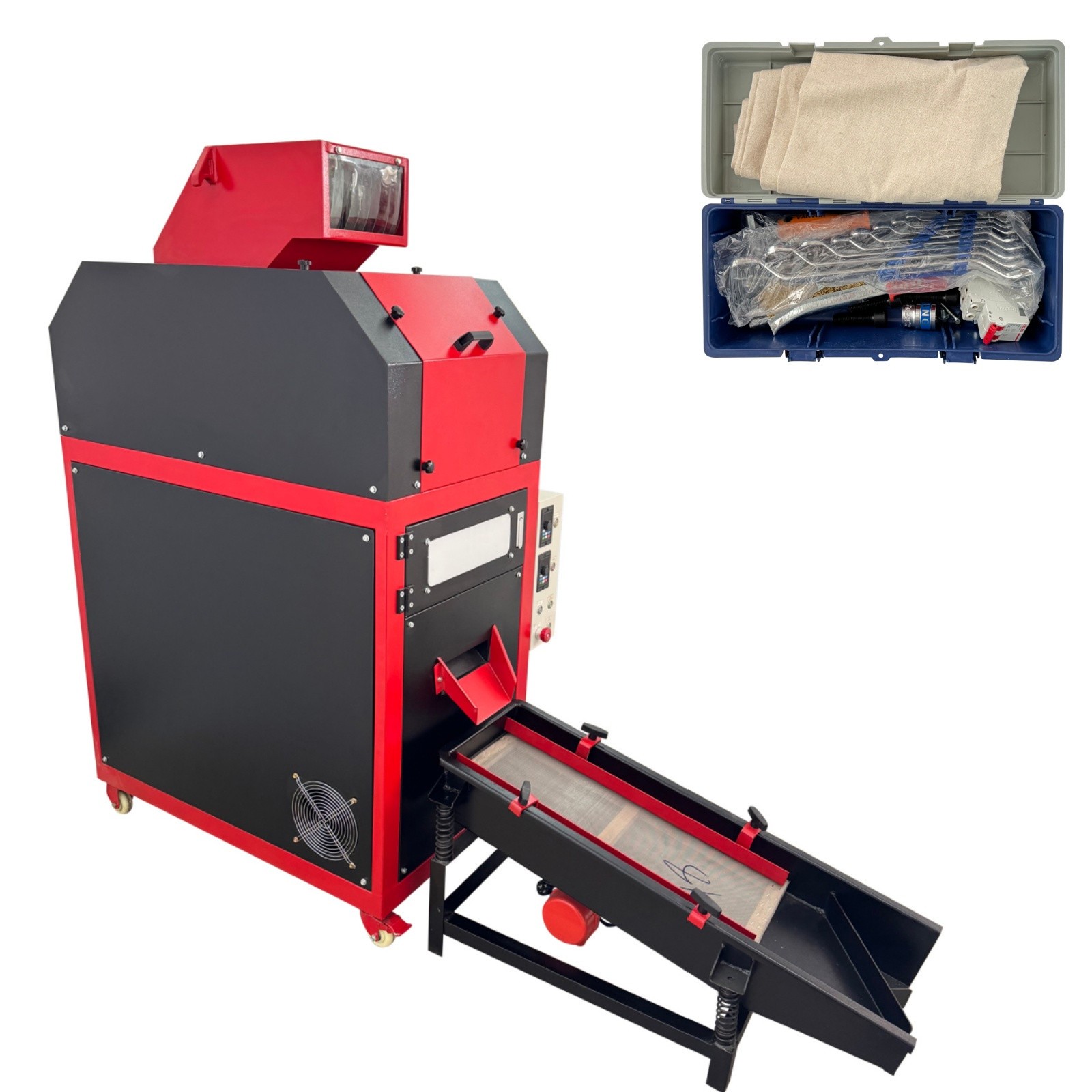 Copper Wire Granulator Waste Copper Wire Cable Recycling Machine 220V 1 Phase
