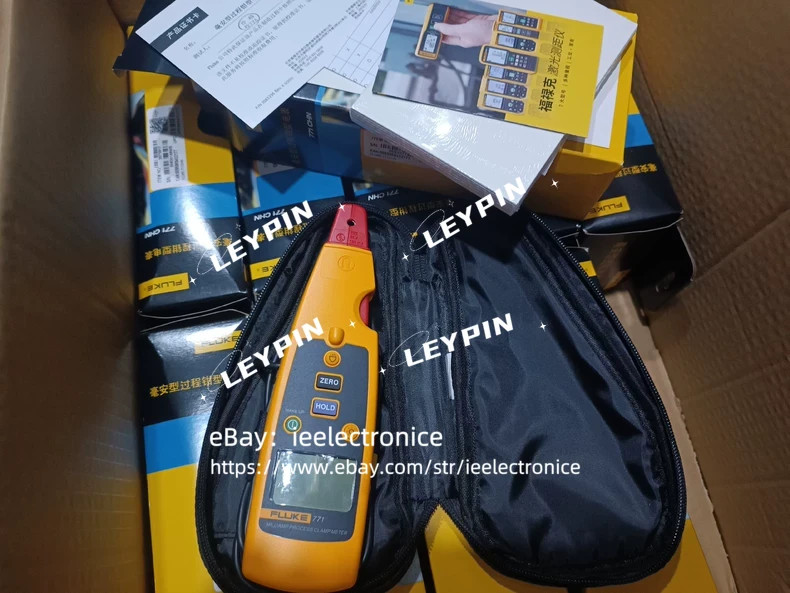 NEW Fluke 771 Milliamp Process Clamp Meter Indicator Current Calibration/ie