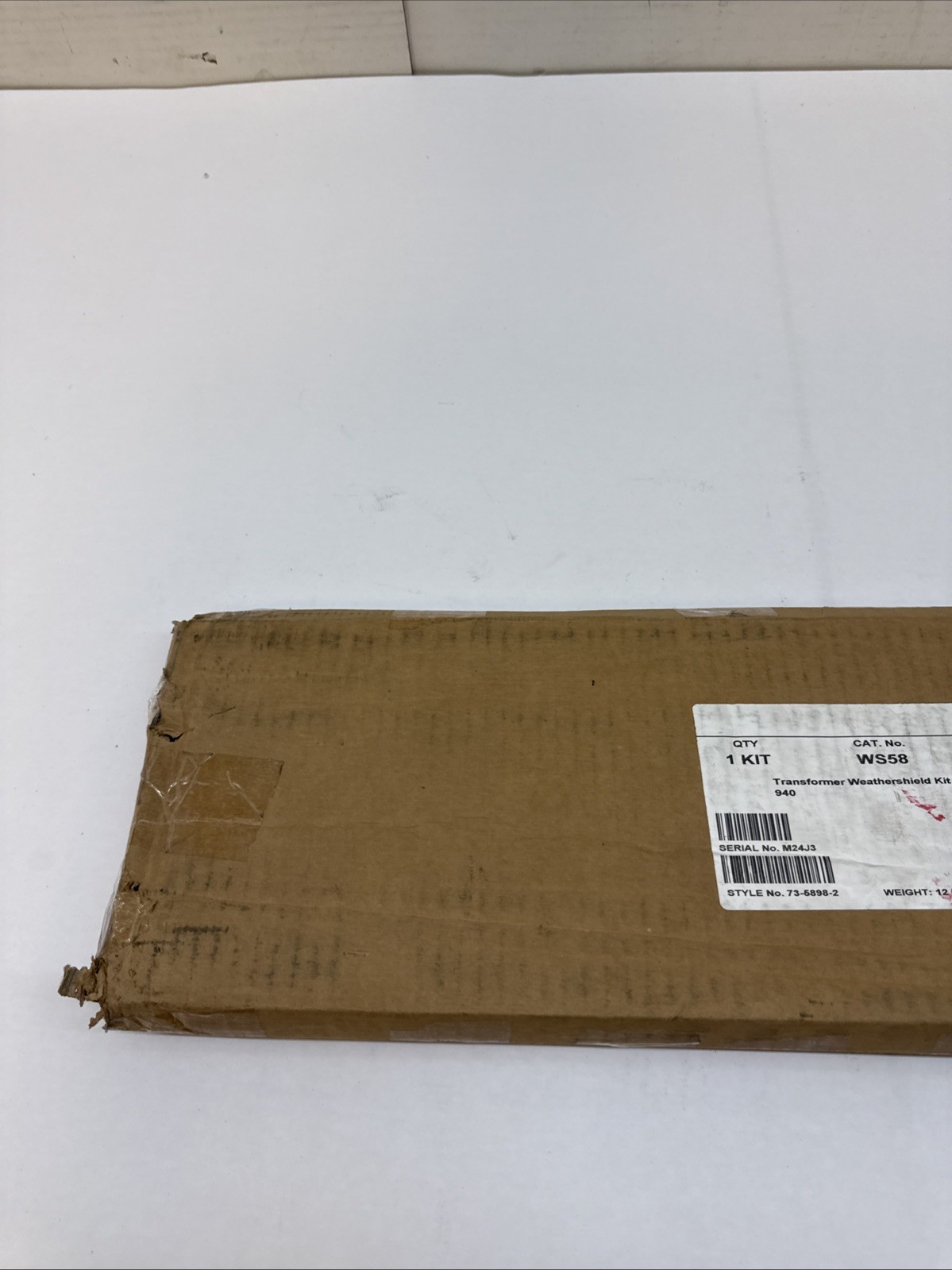 EATON WS58-Weathershield Kit-Frame 940 DRY TYPE DISTRIBUTION TRANSFORMER