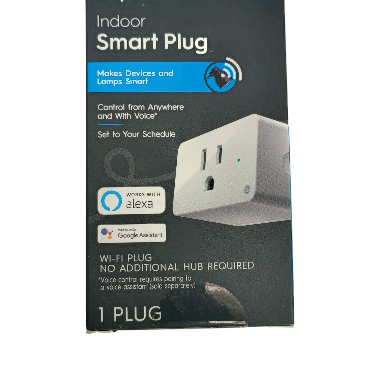 C by GE INDOOR Smart Plug & Lightbulb W/ Smart PLUG Alexa Google ASSISTANT 3pcs.