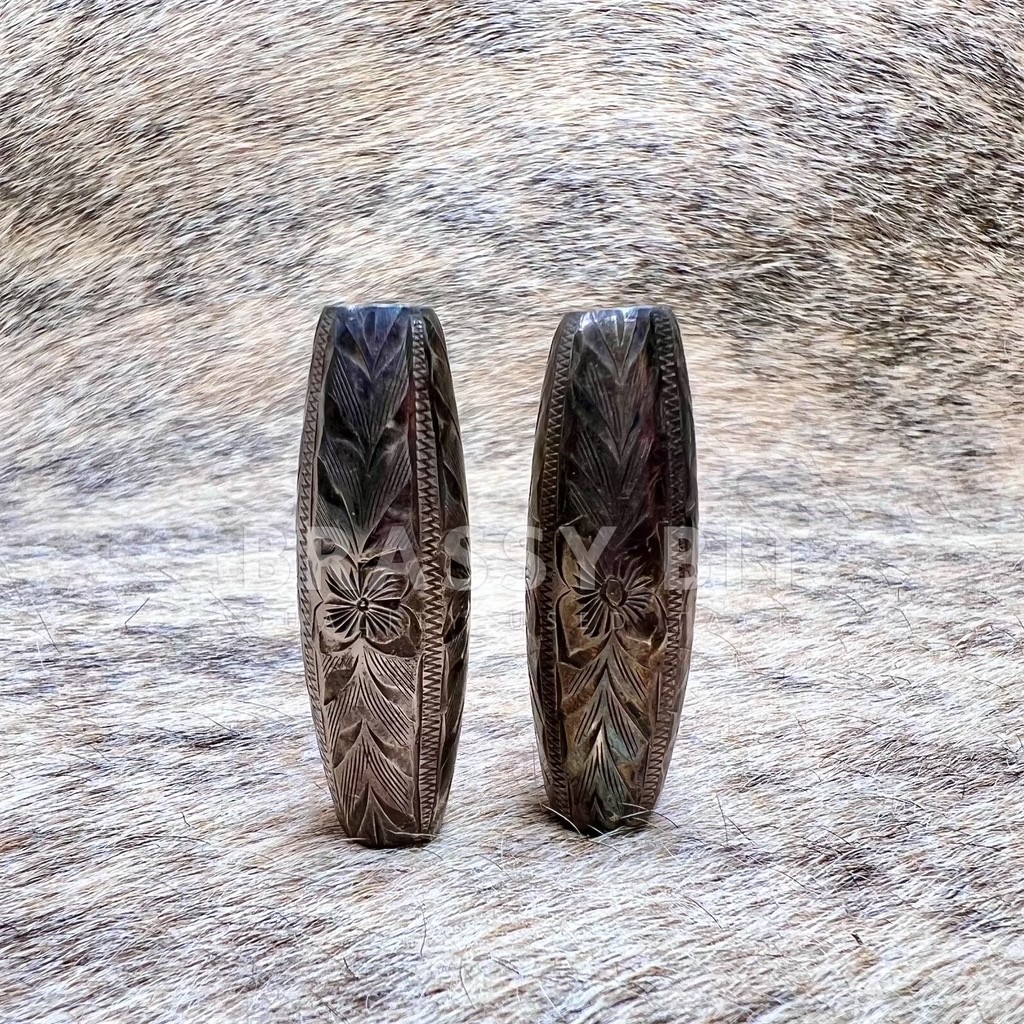 Vintage Vogt Sterling Silver Ferrules