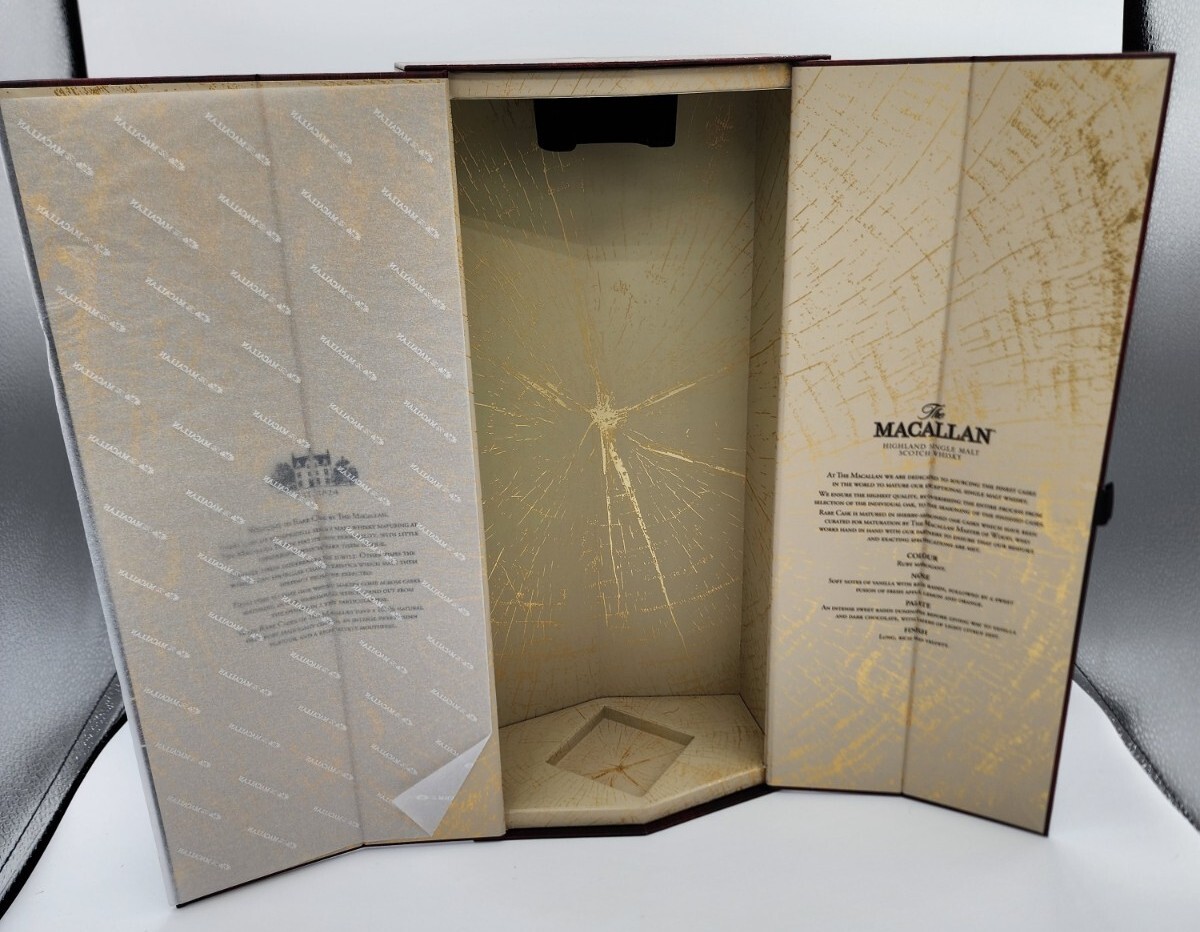 The Macallan Rare Cask Single Malt Scotch Whisky Empty Box 2021