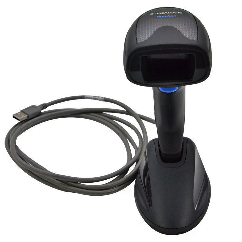 Datalogic GD4590-BK-B 2D Gryphon Handheld Barcode Scanner W/ Base+USB Cable USA