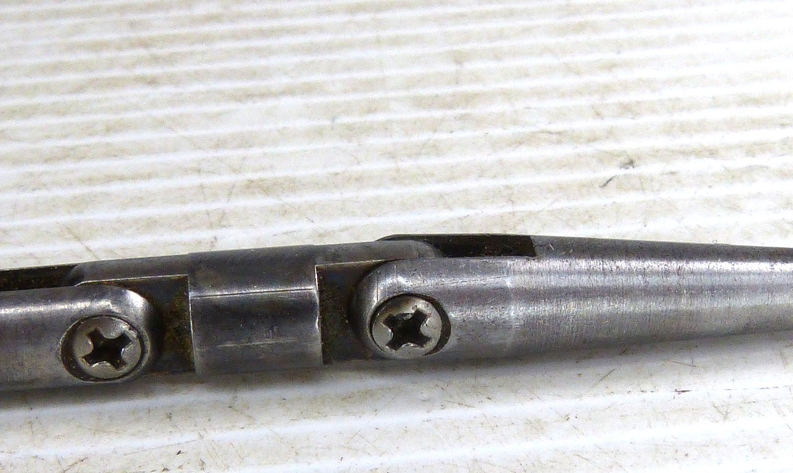Moore Tools Dog Leg Indicator Holder Estate Find ! #2