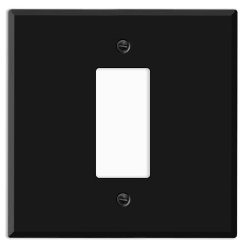 Jumbo 2-Gang GFCI Rocker Wall Plate Cover – Oversized 5.5"x5.5" Centered...