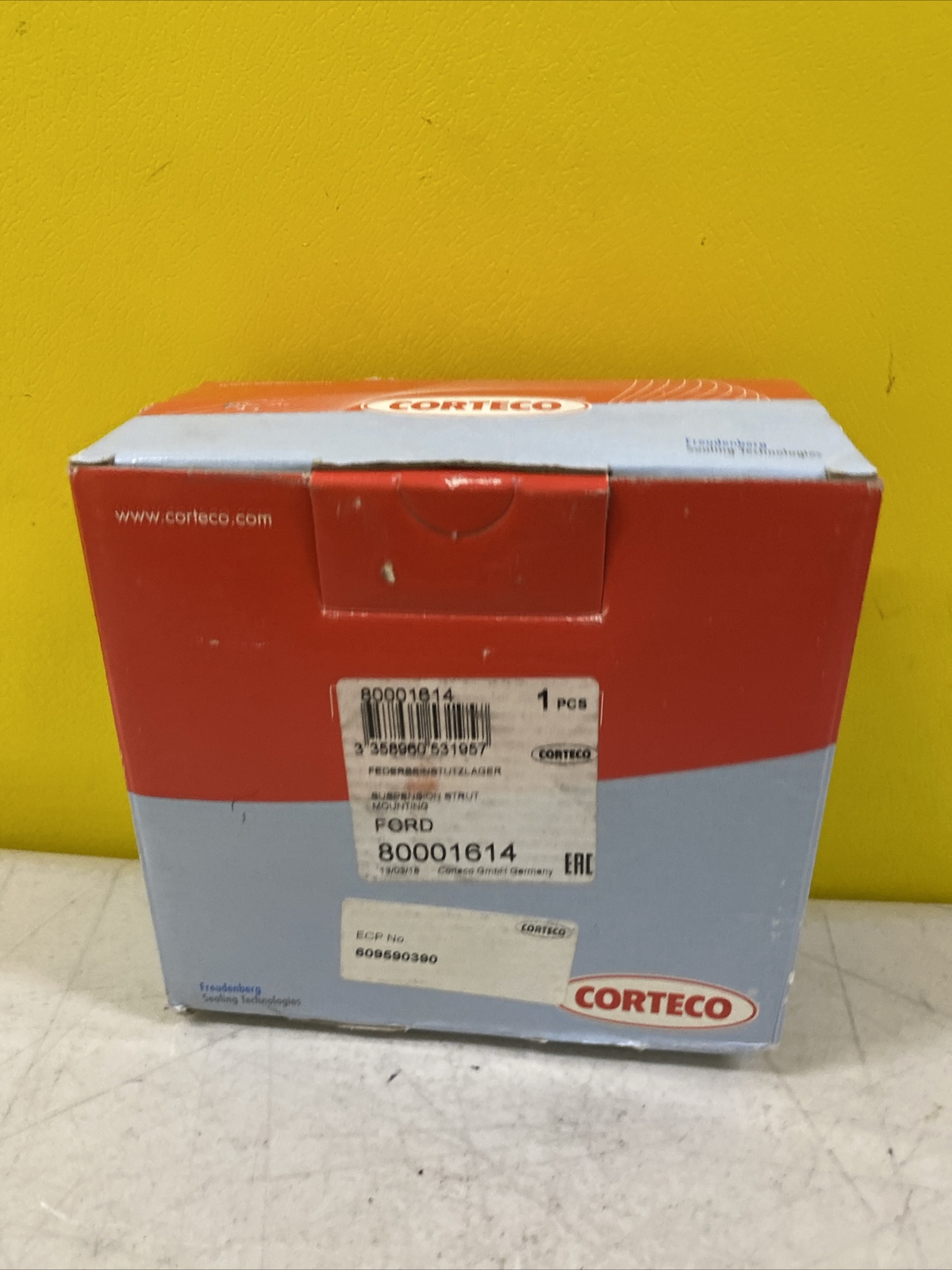 CORTECO 80001614 SUSPENSION STRUT MOUNT 609590390