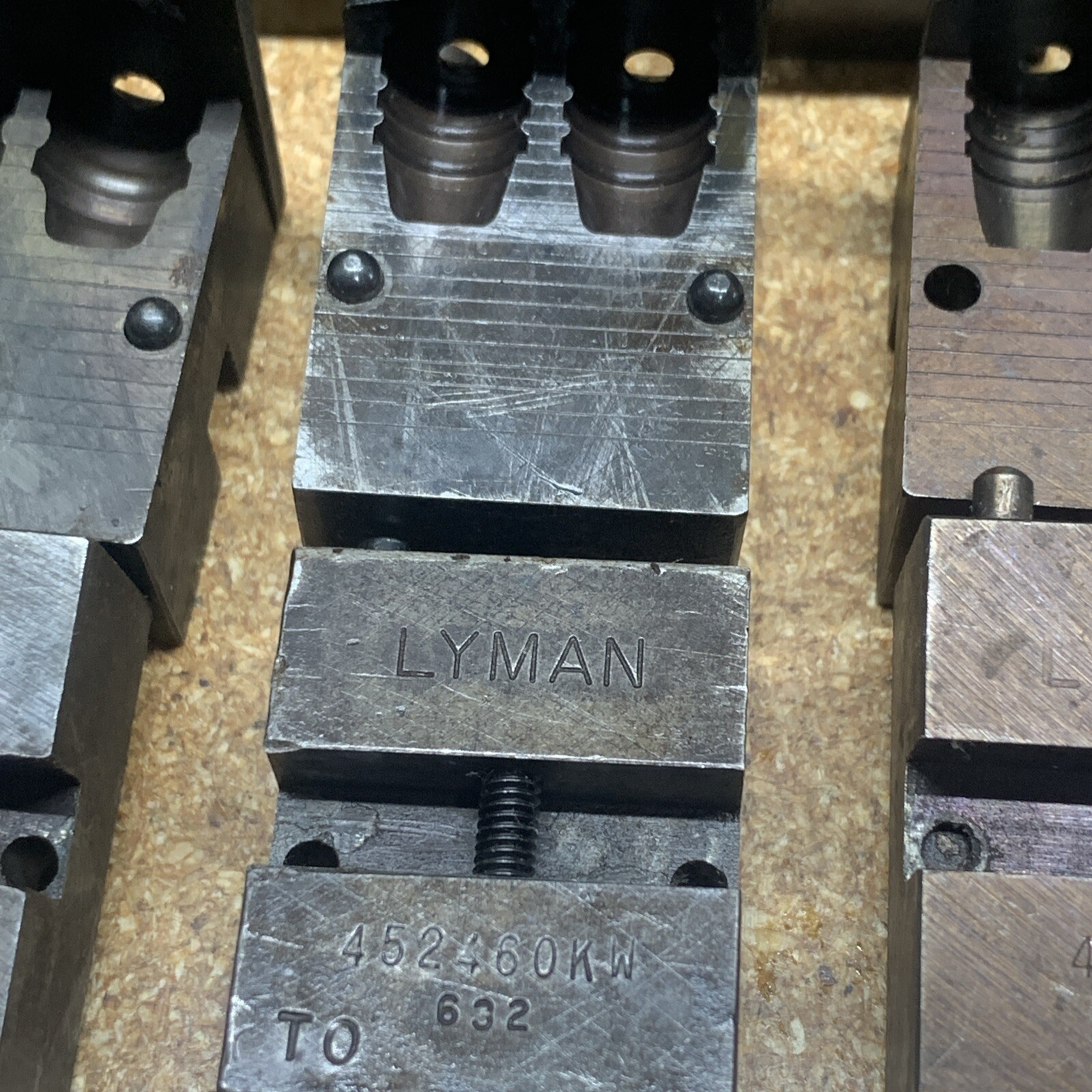 Lyman 2 cavity bullet molds