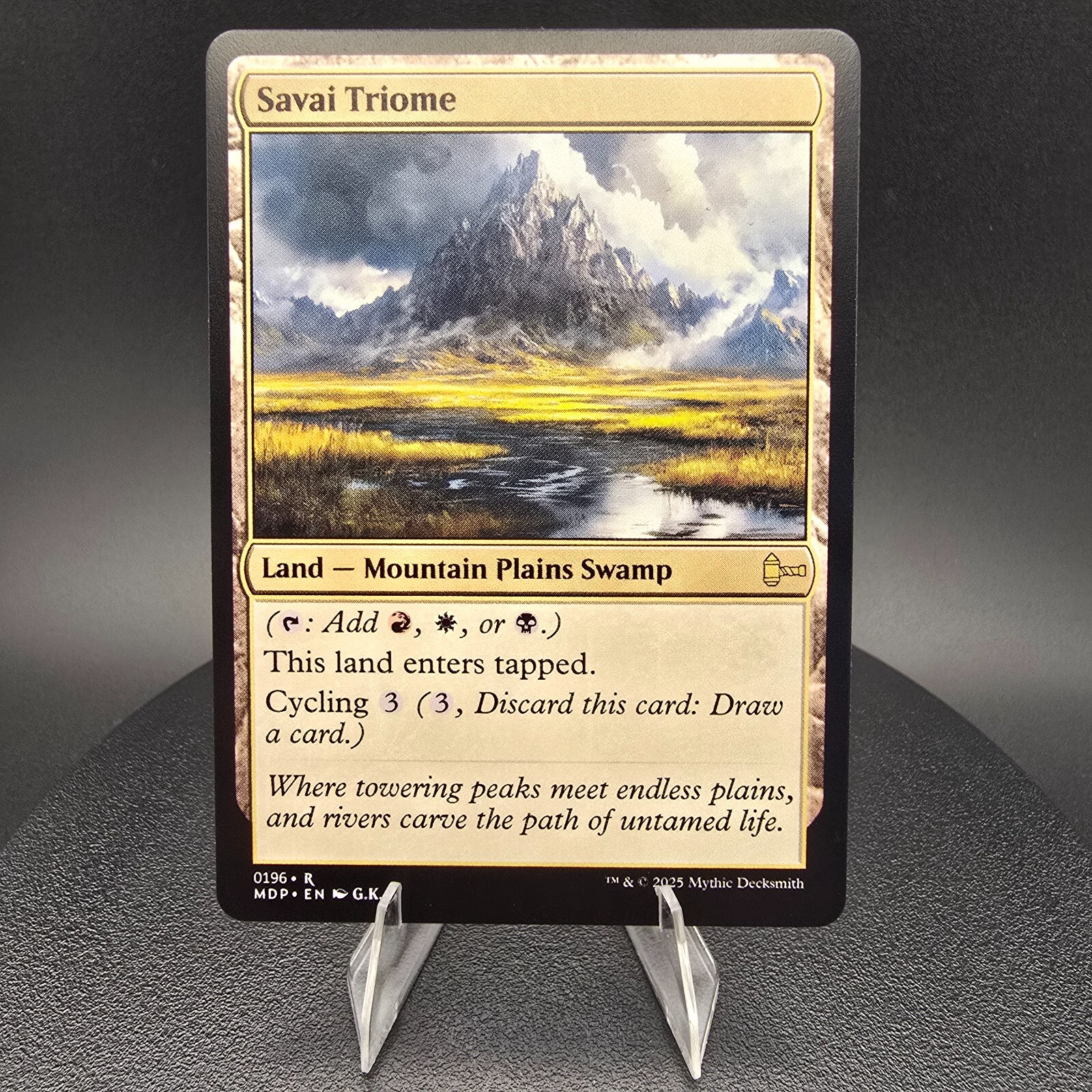 Savai Triome - Custom Magic: The Gathering Card - High-Quality