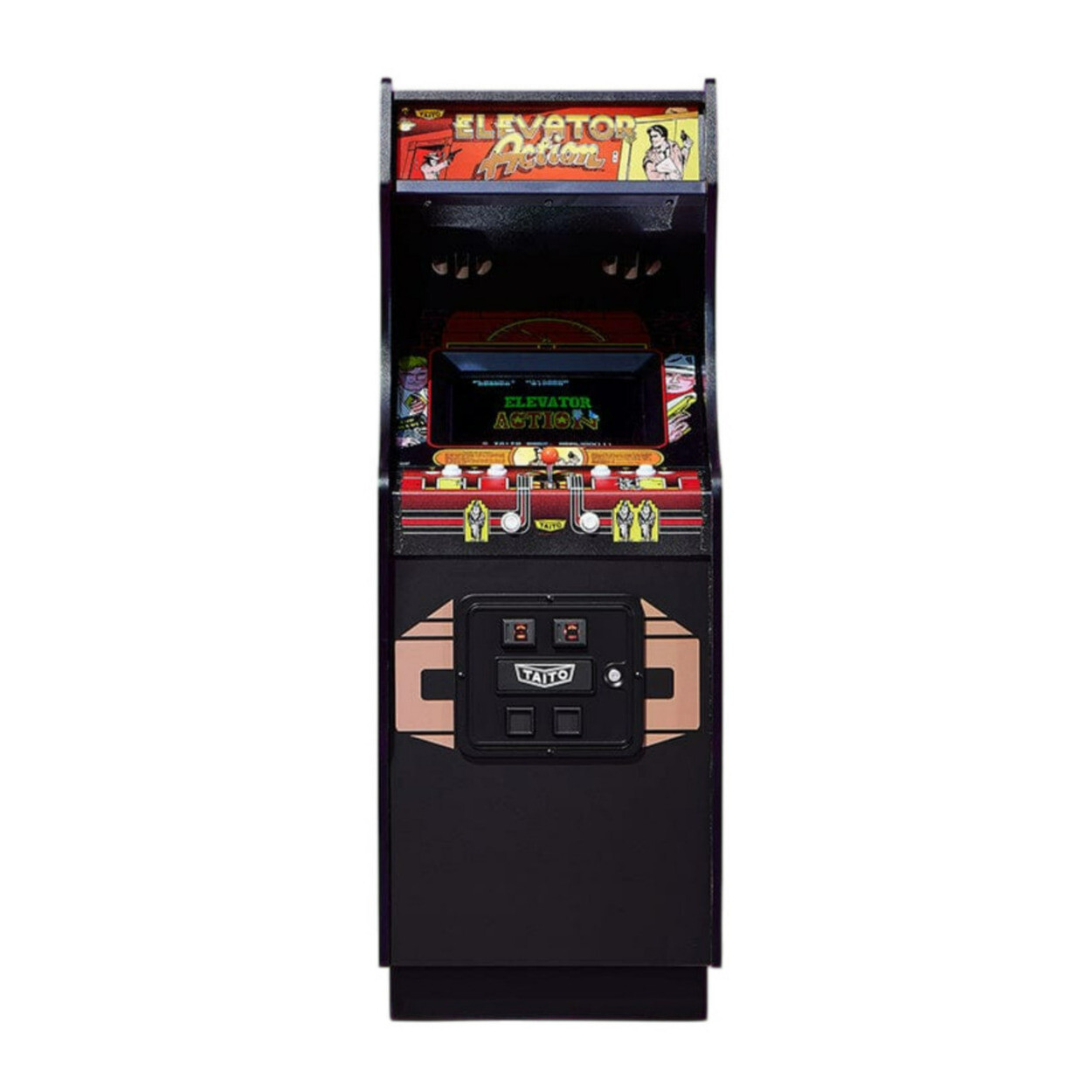 Numskull Quarter Arcades - Elevator Action Mini Arcade - 1/4 Scale Original ROM