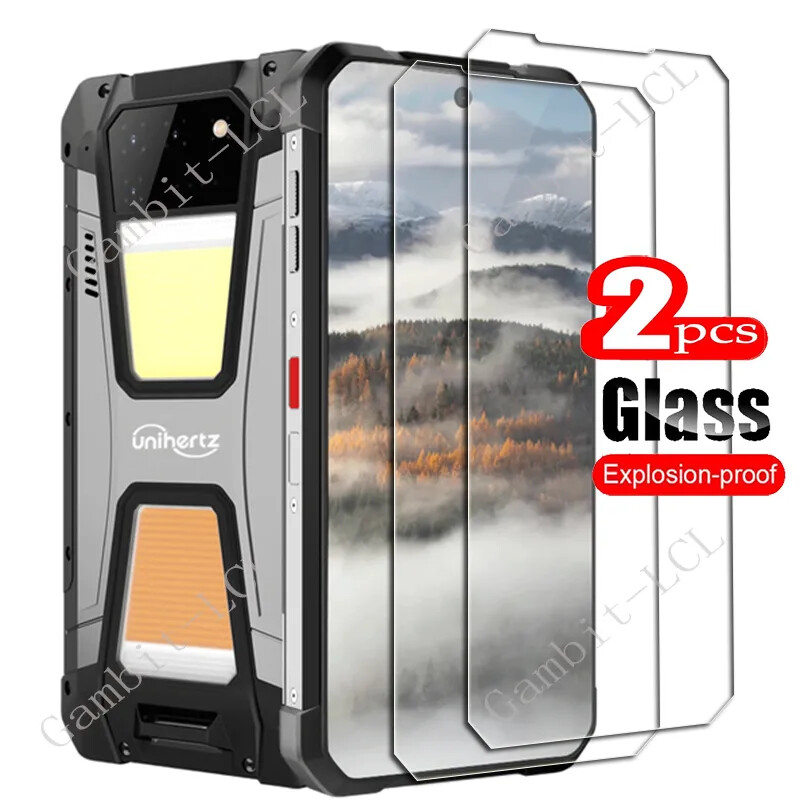 2PCS Unihertz Tank 2 Tank 3 3s Tank 3 Pro Tempered Glass Cover Screen Protector