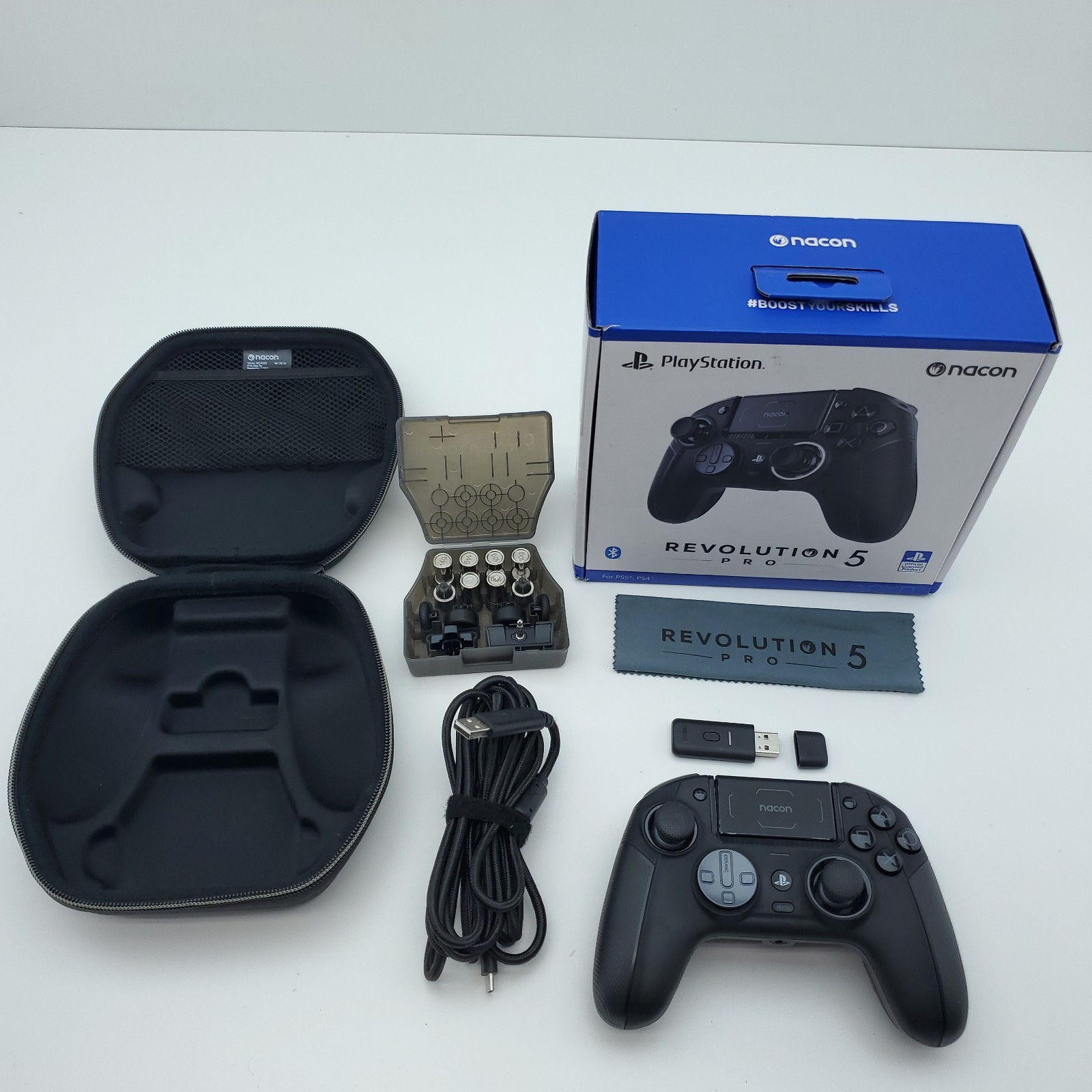 Nacon NC4533 Revolution 5 Pro Wireless Gaming Controller Black For PS5 PS4 PC