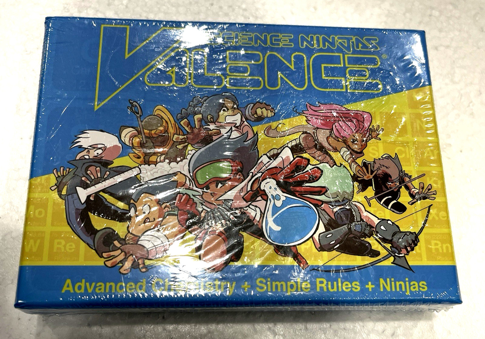 Science Ninjas Valence Advanced Chemistry Simple Rules Kids Card Game New Sealed