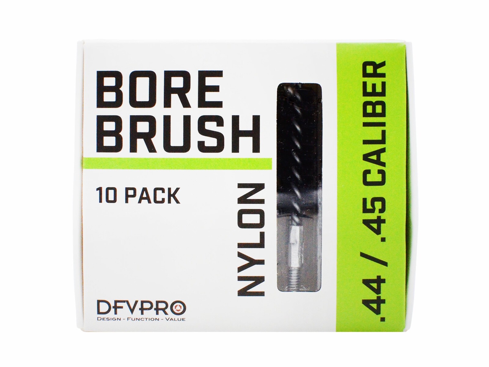 .44/.45 Caliber Nylon Bore Brushes 10 Pack