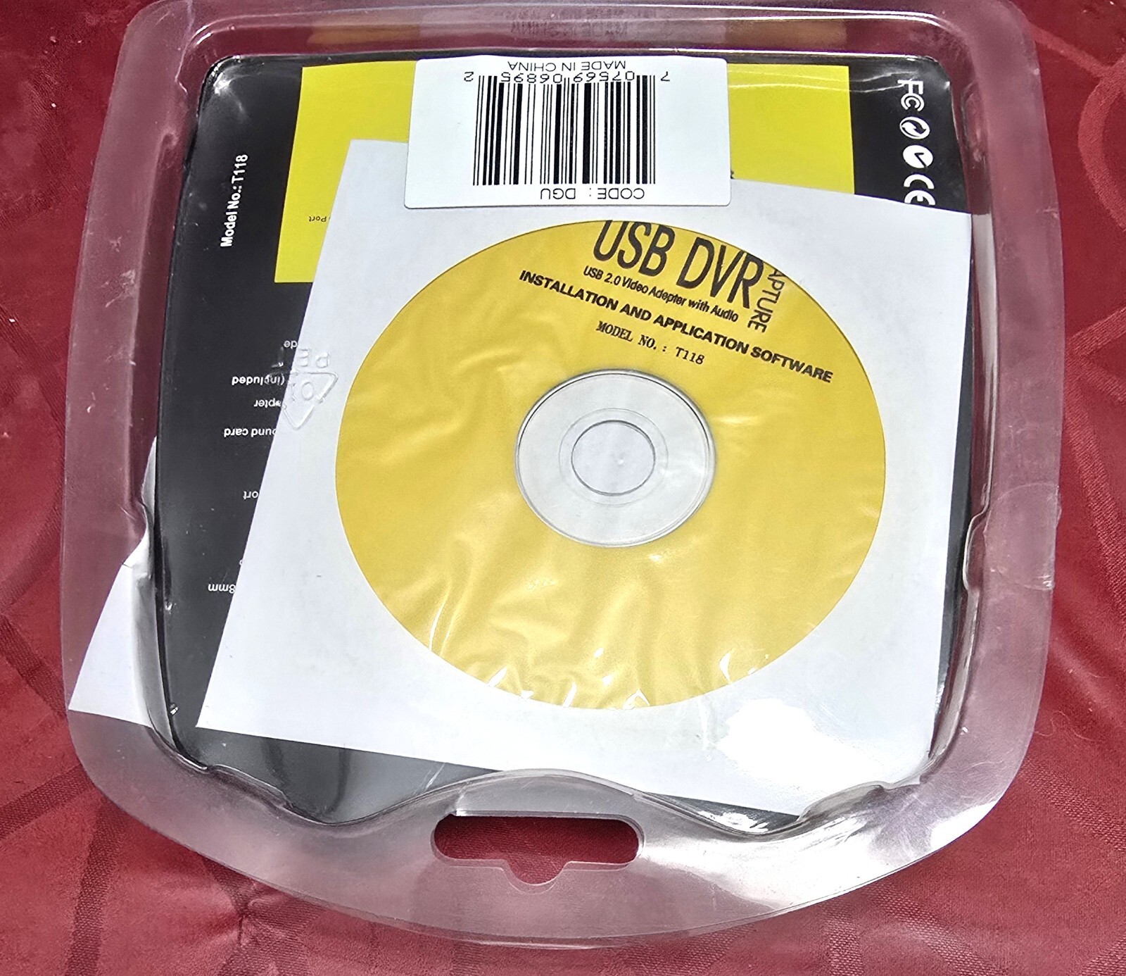 USB DVR Capture & Edit High Quality for Video & Audio
