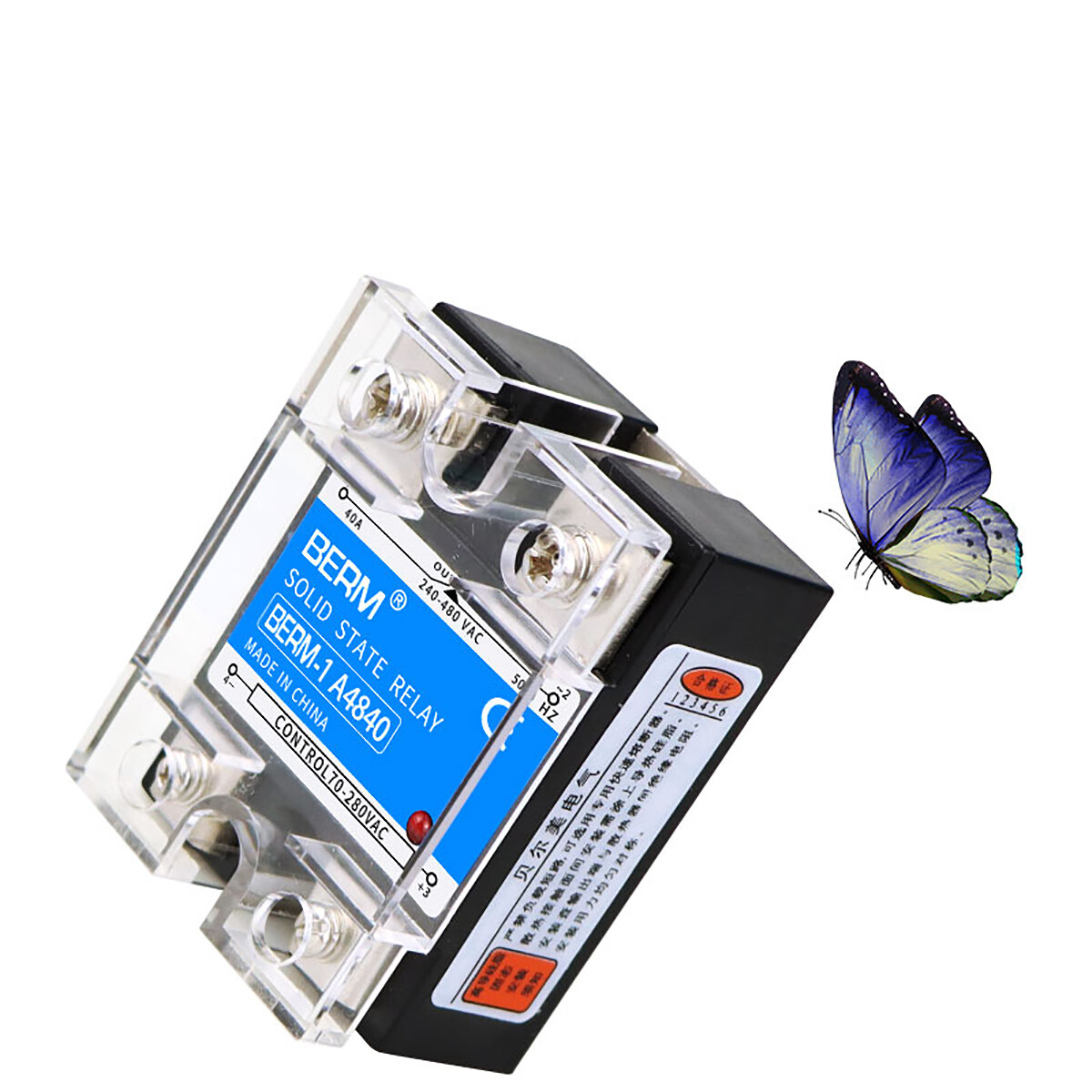 Solid State Relays Module AC-AC Single-phase SSR-10/25/40/60/80/100 Contactless