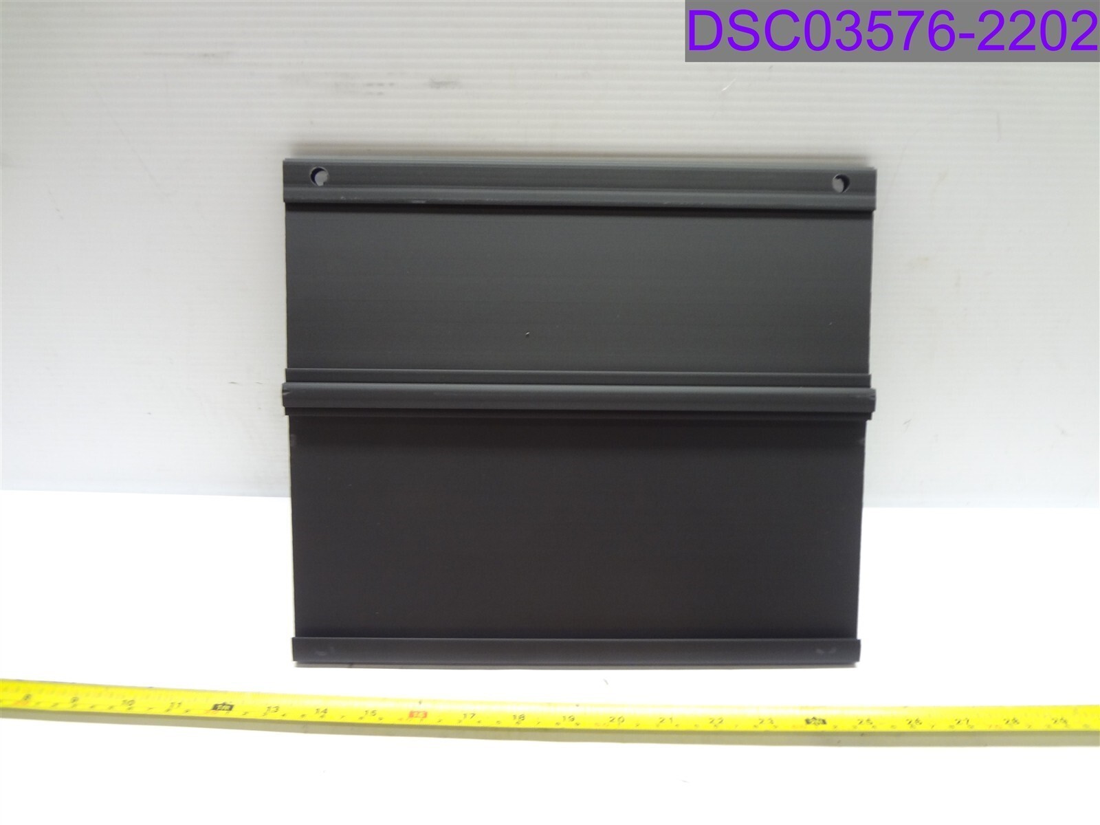 Qty = 1 Box of 15: Bunzl Retail 12.5 Black 2S Signmold Sign Holder P/N 33090984