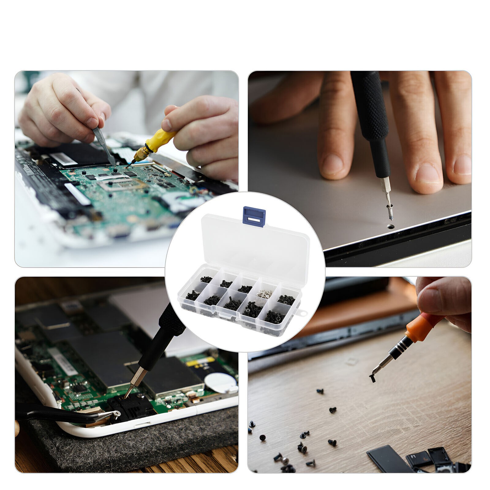 500pcs Laptop Notebook Computer PC Screw Set Universal Repair Tools For HP Dell