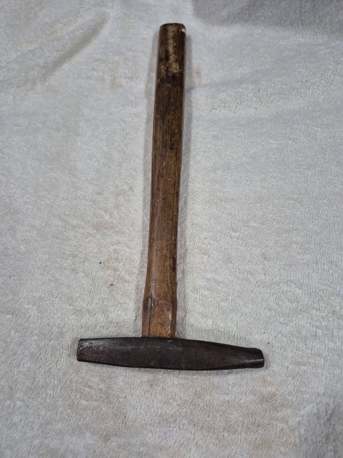 Vintage Unbranded Tack Hammer Total 10 1/2" Long Upholstery Hammer