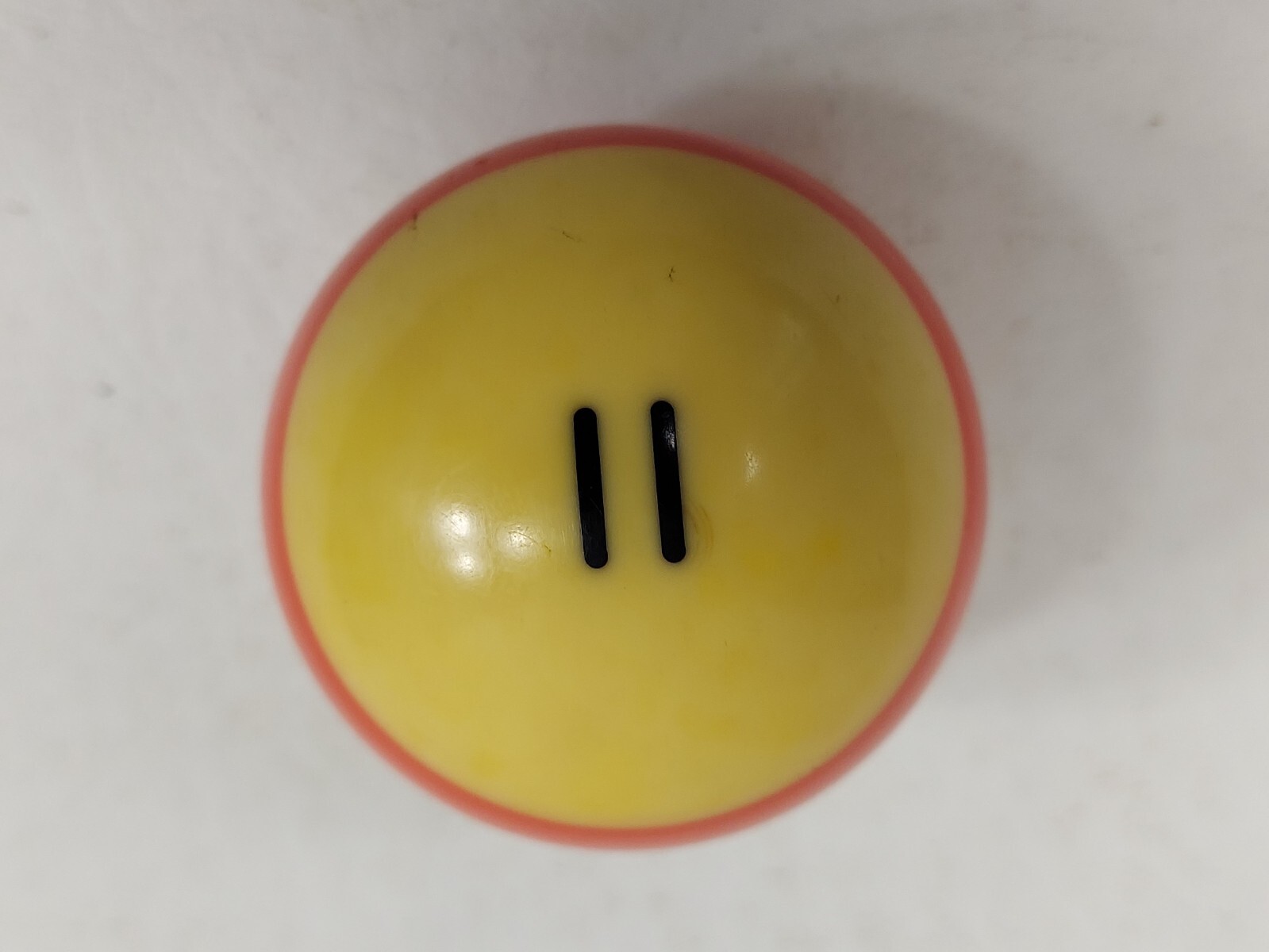 VTG Stripe #11 Red Billiard Ball Replacement 2 1/4" Cast Phenolic Senator USA