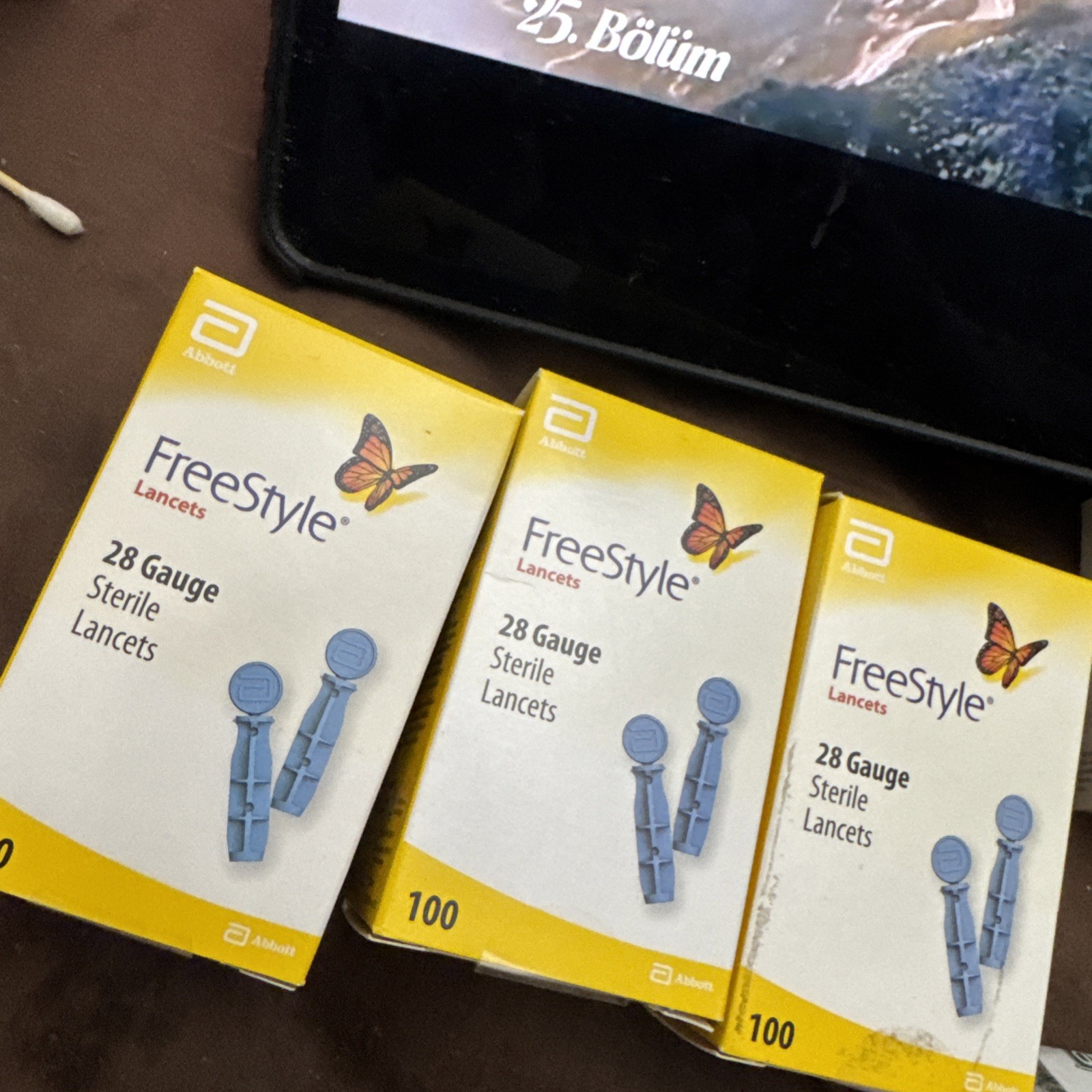 FreeStyle Lancets 300 Lancets Diabetic Blood Glucose Testing Exp 2030 Mint