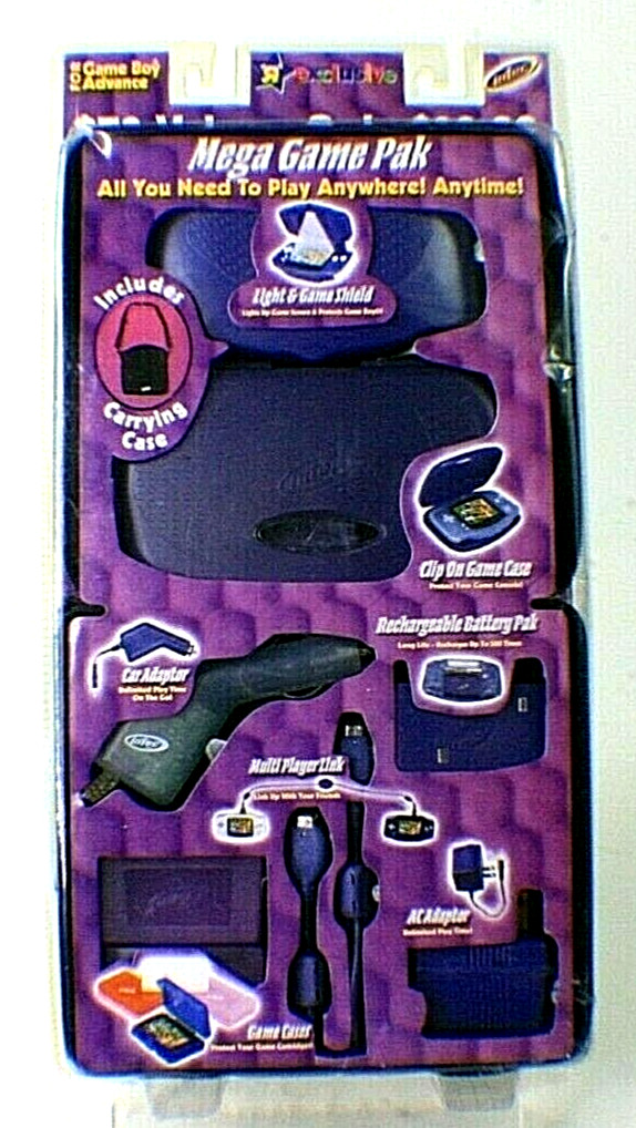 Gameboy Advance Ultimate Game Pak Accessories Sealed Toys R Us Exclusive NIB