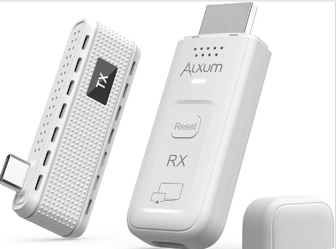 Type-C Wireless HDMI Transmitter and Receiver, 164FT/50M Plug & Play