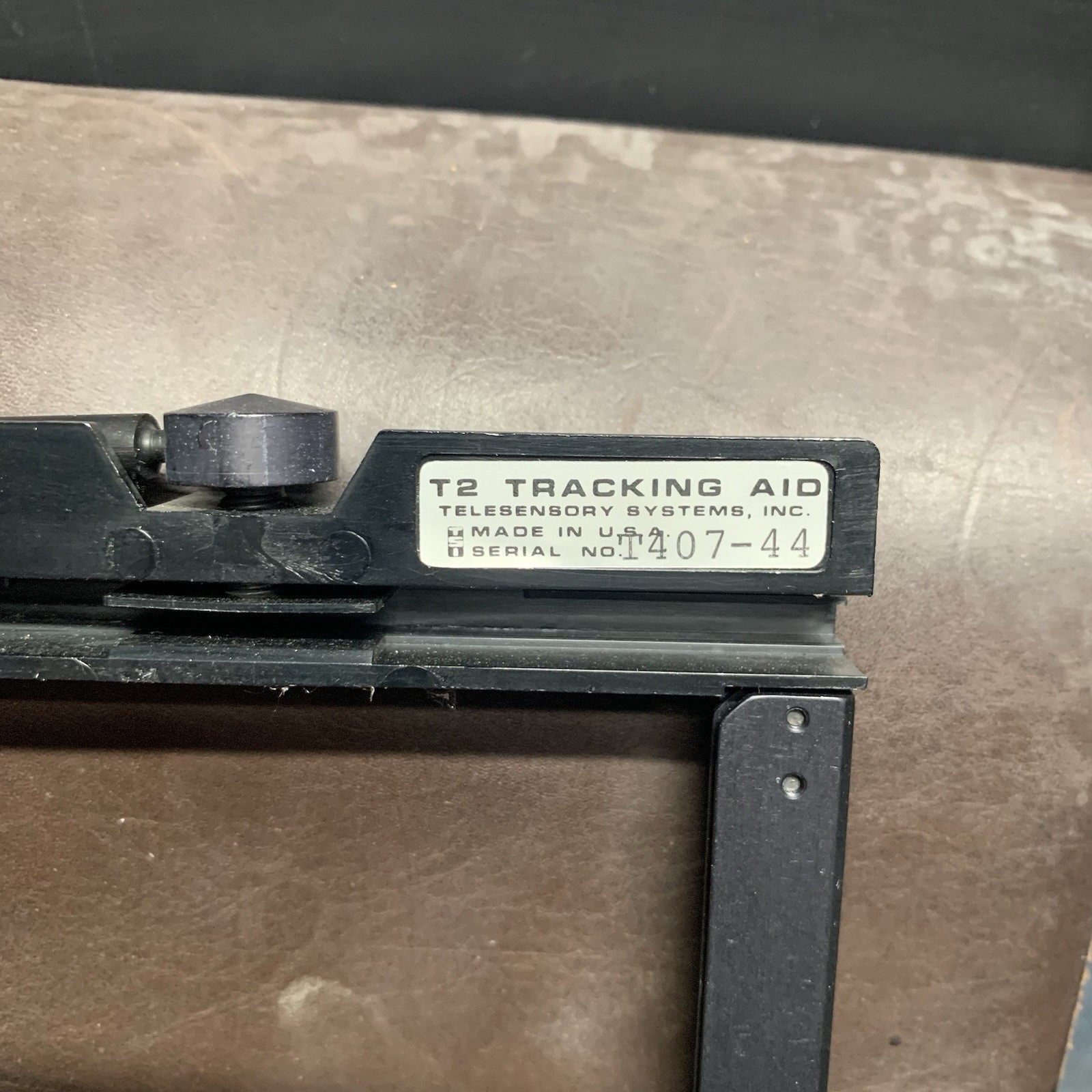 Vtg Telesensory Optacon Model R1D Optical Tactical Reader, Wand & Tracking Aid