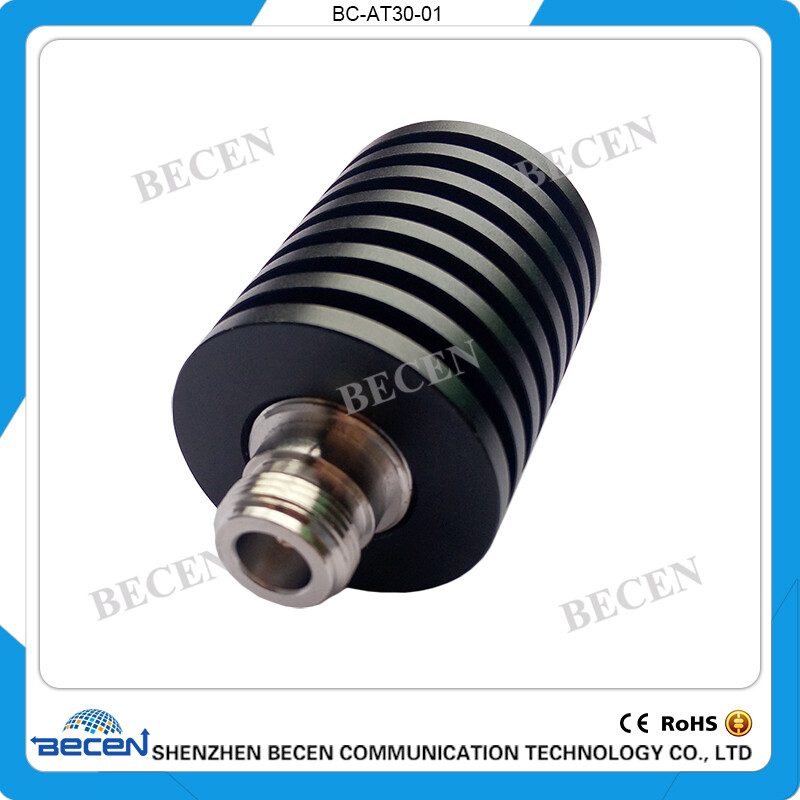rf Attenuator 30W N 15dB Attenuator Plug male to Jack female 30 Watt DC-3Ghz