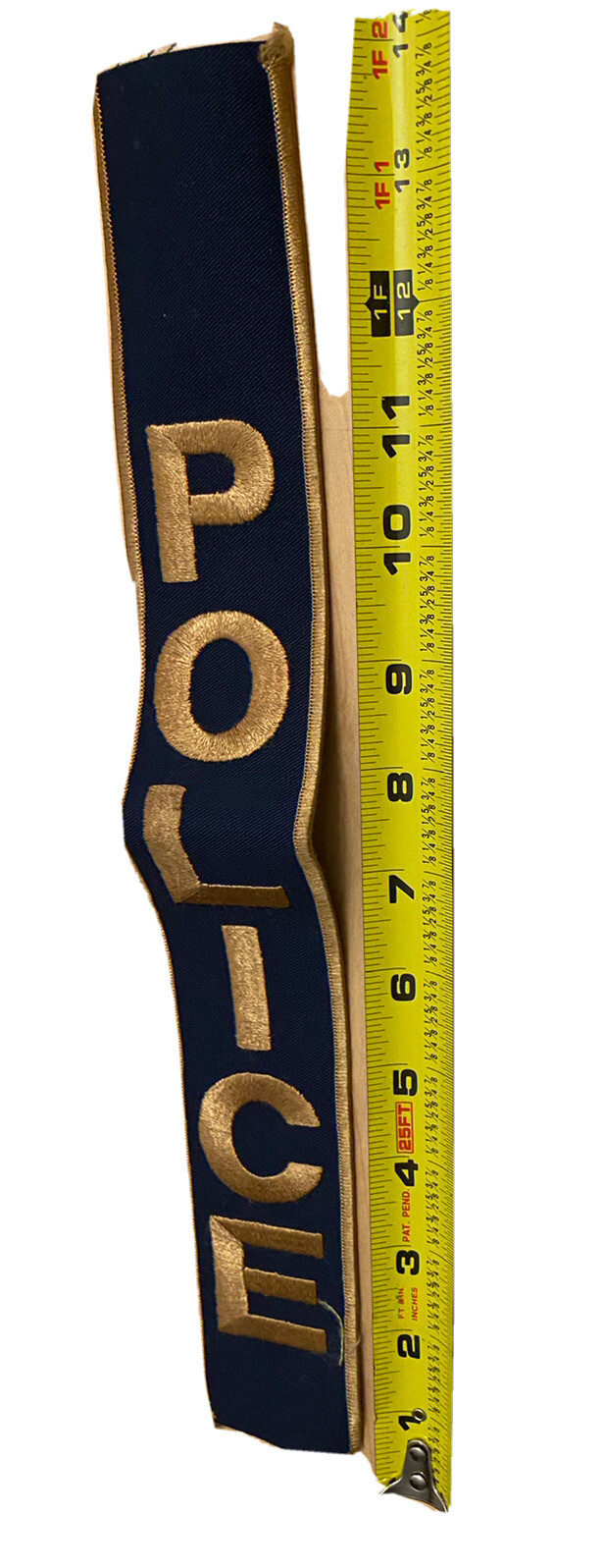 USA Police Iron On Patch Arm Sleeve NEW America California 14”