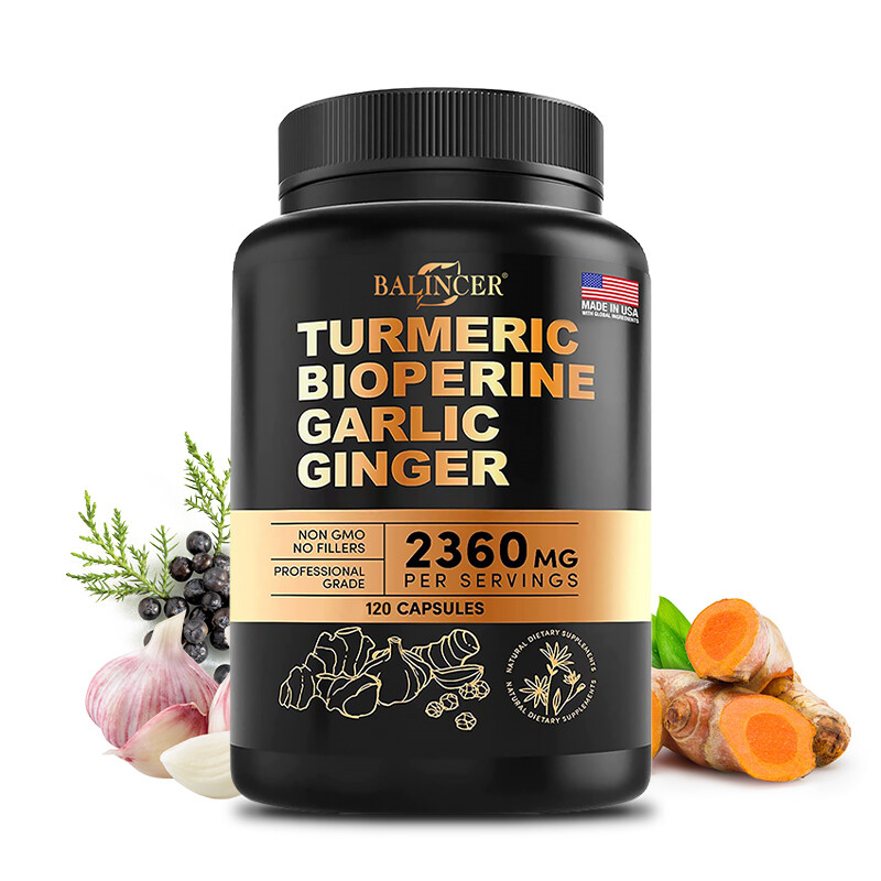Turmeric Piperine-Promotes Overall Health Cognitive Function-2360 mg Per Serving