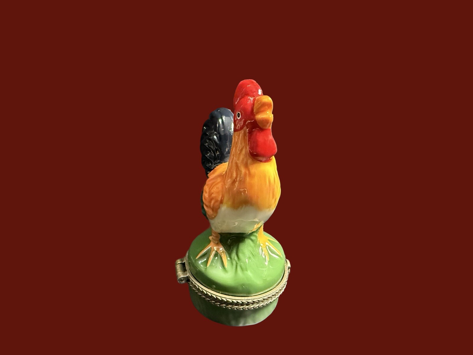 Rooster Trinket Box - Beautiful