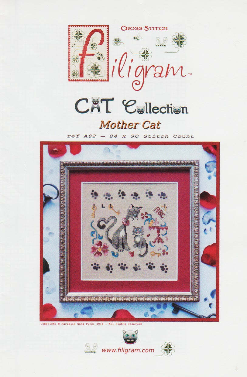 Mother Cat by Filigram cross stitch pattern