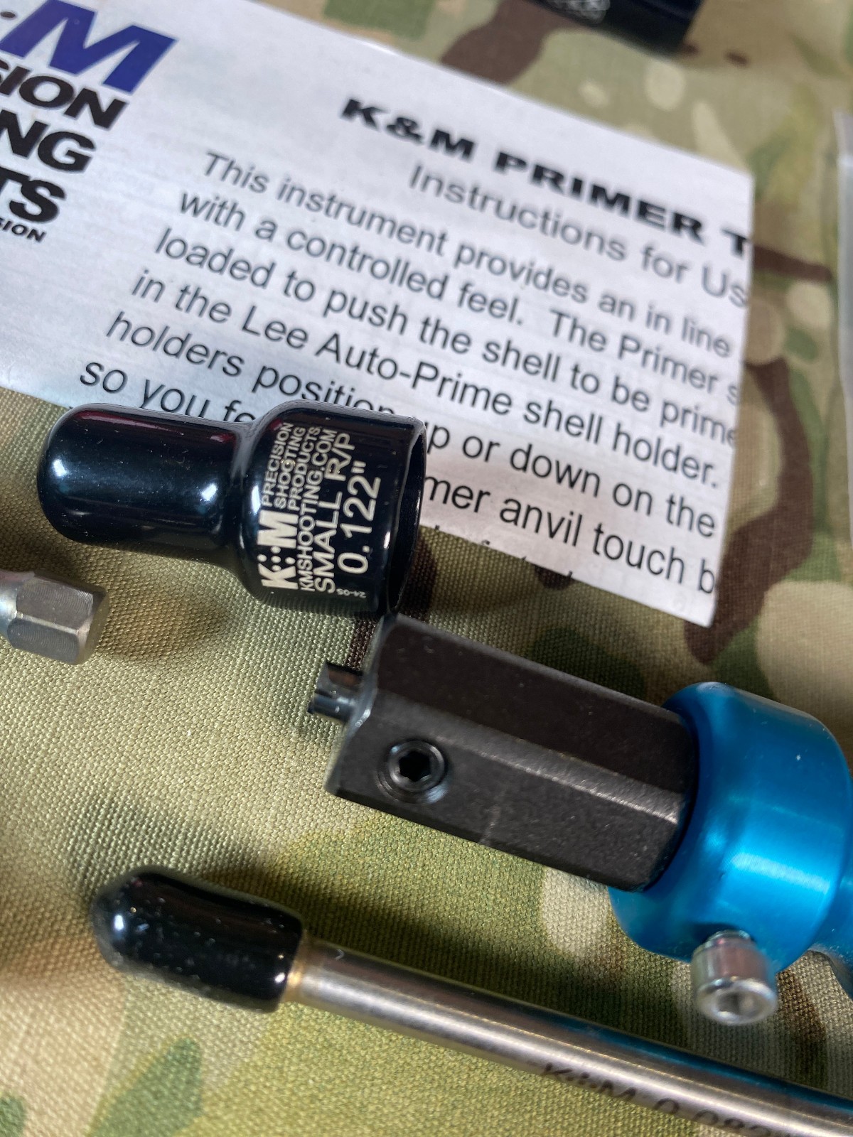 NEW Two K&M Primer Seaters with many accessories