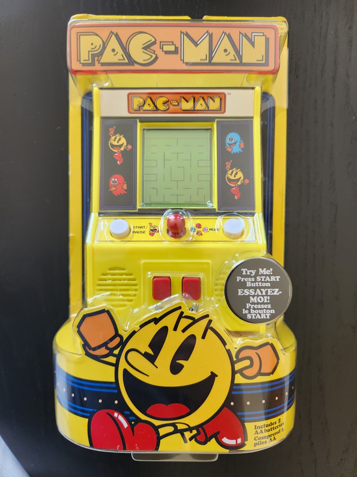 Pac-Man Mini Arcade Game Handheld Machine Vintage Nostalgia Classic Retro 09521