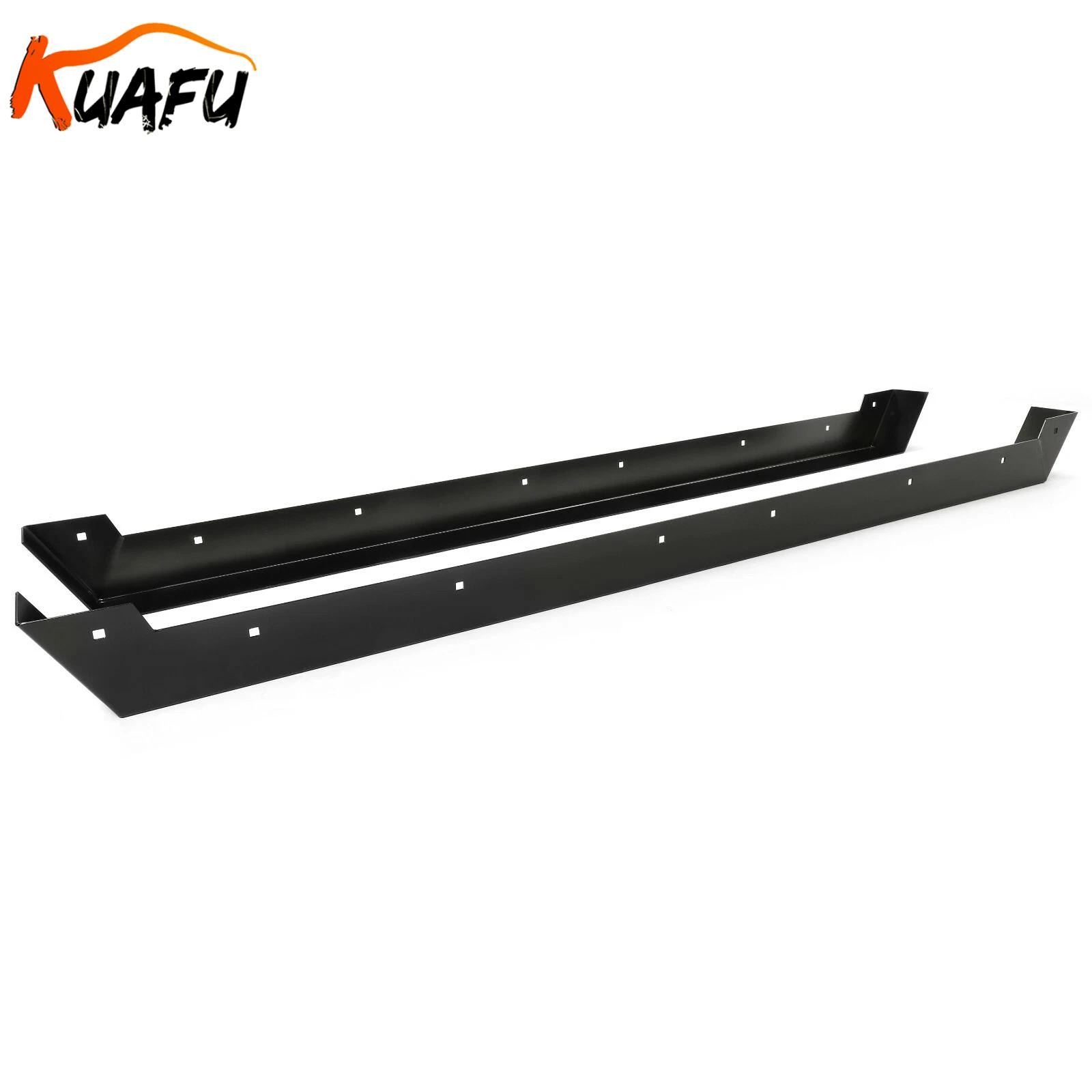 2PCs Jack Rails Rock Panels Sliders For HUMVEE M998 M1123 HUMMER H1 GMV