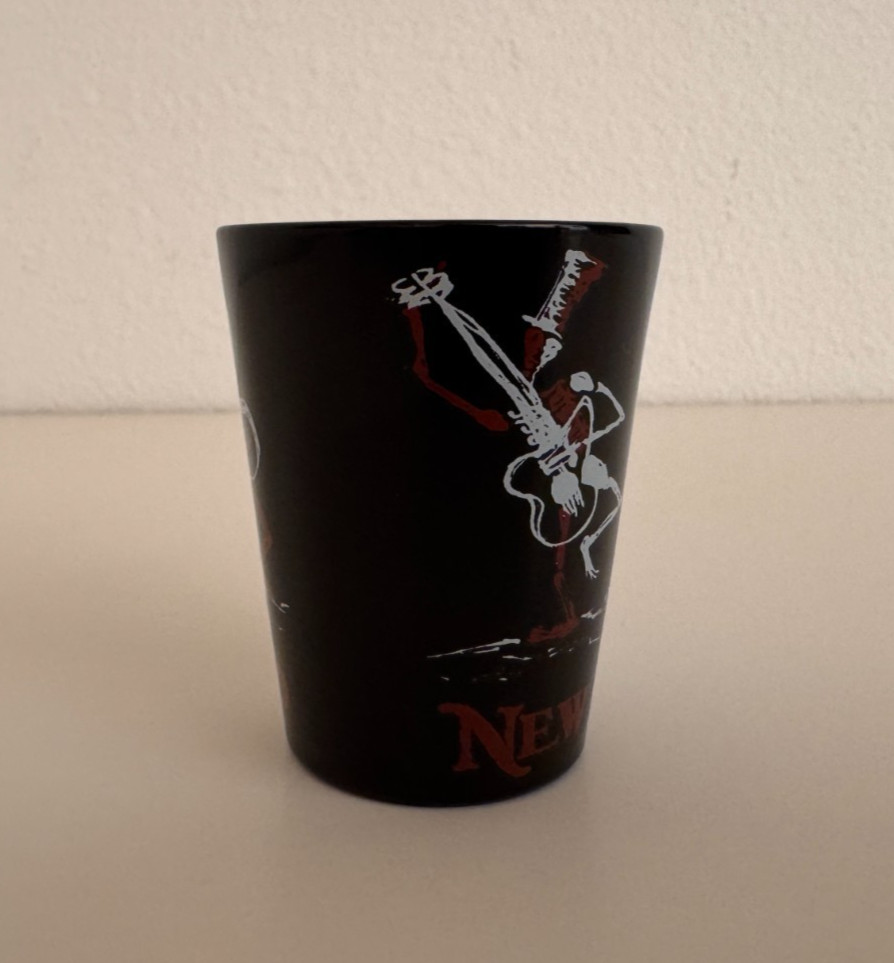 New Orleans Voodoo Painted Shot Glass