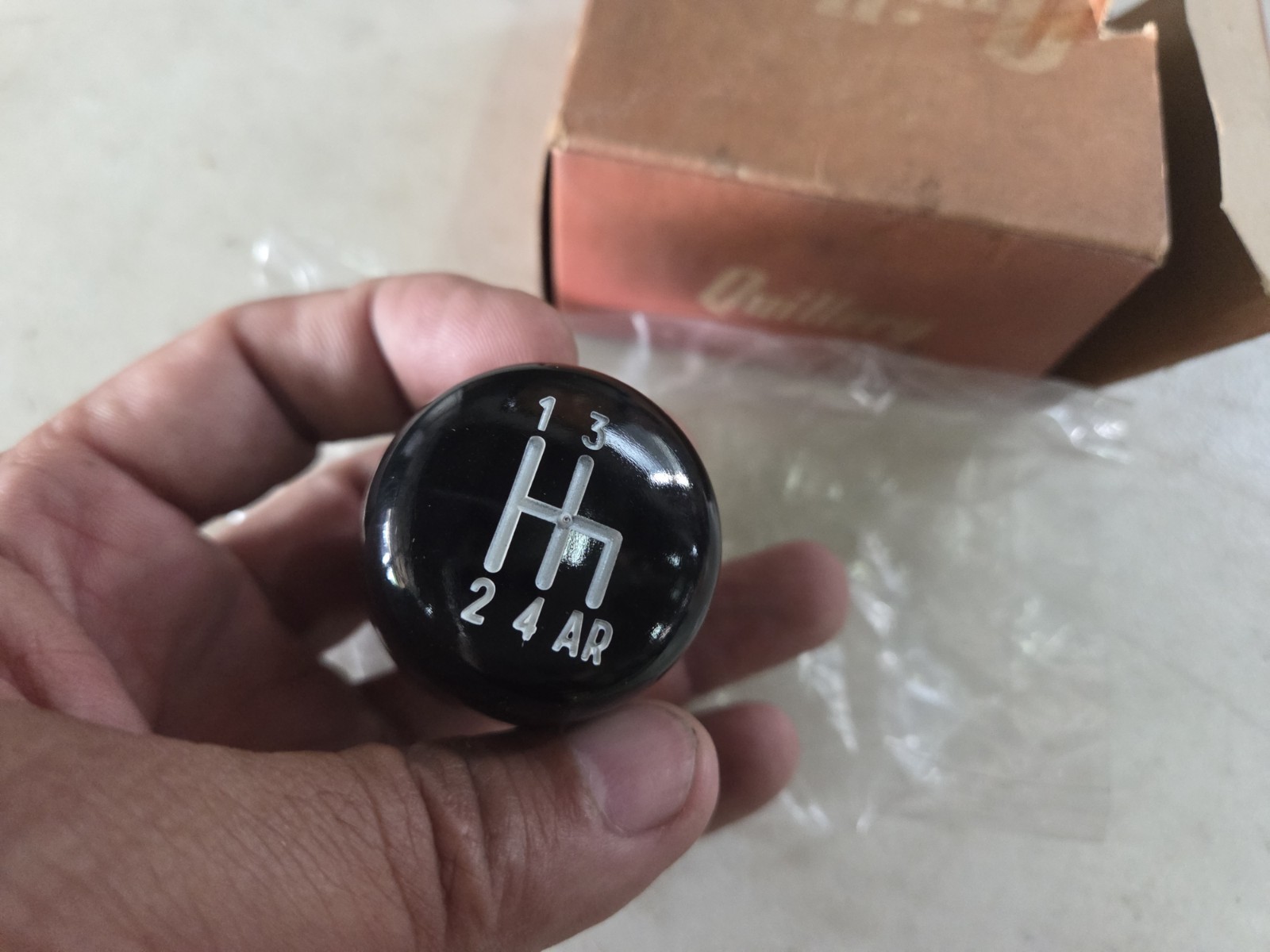 peugeot 204 304 404 504 shift gear knob NOS  F