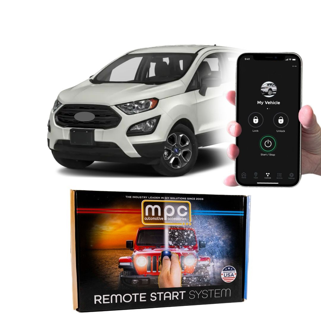 Plug-n-Play Smartphone Activated Remote Starter For 2018-2020 Ford EcoSport