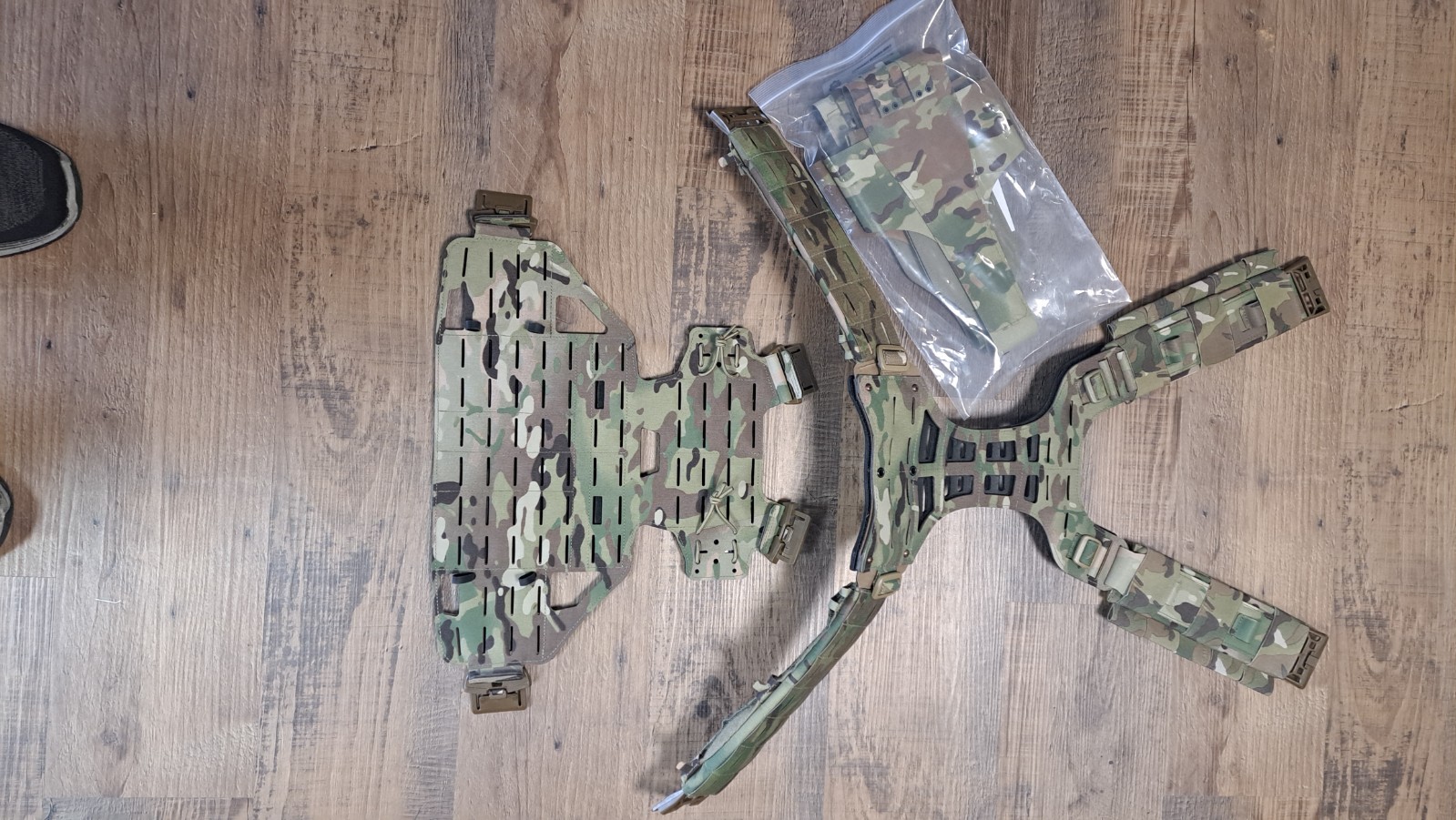 S&S Precision ADVANCED TACTICAL HARNESS MULTICAM DEVGRU VEST NEW SIZE 7
