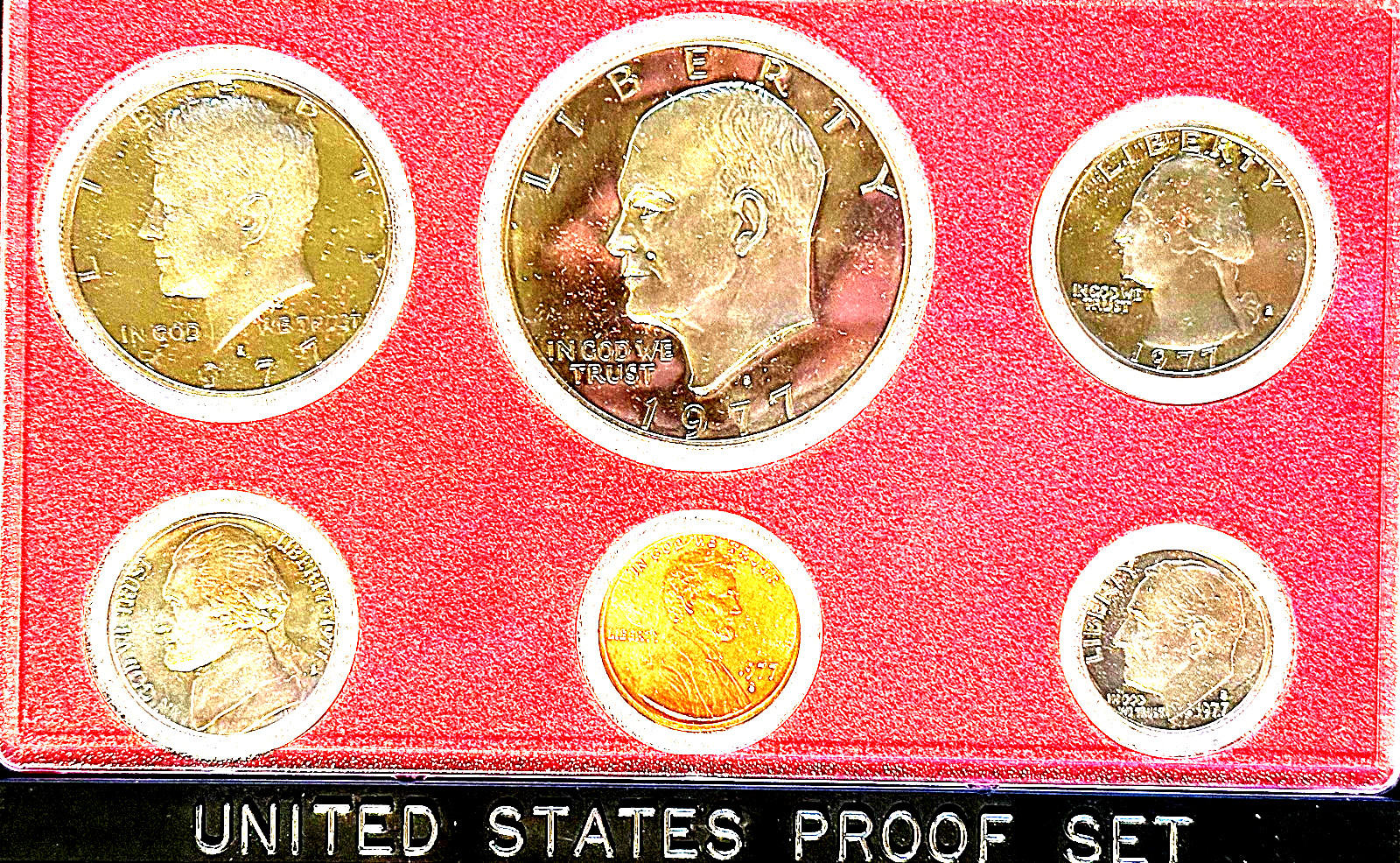 1977-S PROOF SET / EXTREMELY RARE / HARD TO FIND / UNC / ONLY (3,251,152) MINTED
