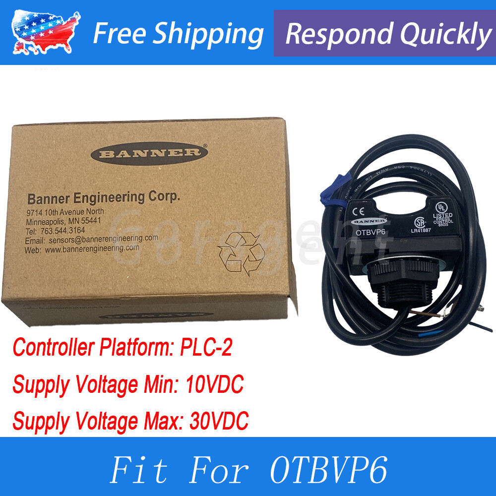 New in Box Momentary Action Optical Touch Button Switch Sensor For Banner OTBVP6