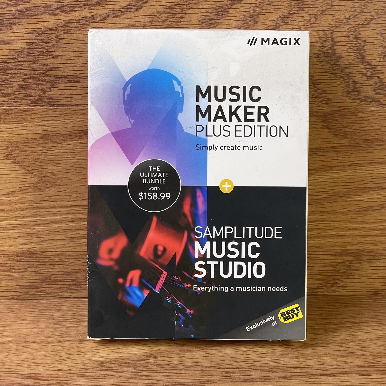 MAGIX MUSIC MAKER PLUS EDITION SAMPLITUDE ULTIMATE BUNDLE MUSIC STUDIO