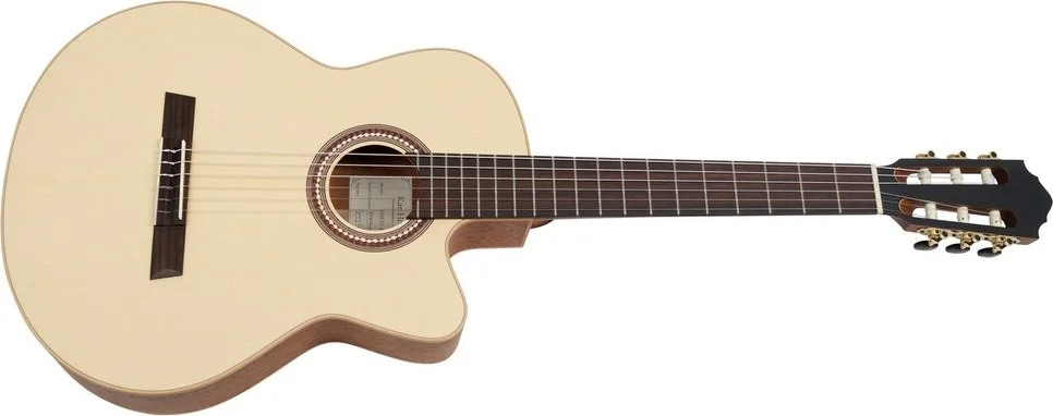 HOFNER MEISTER-KONZERTGITARRE Cutaway, Fichte, Pre-amp
