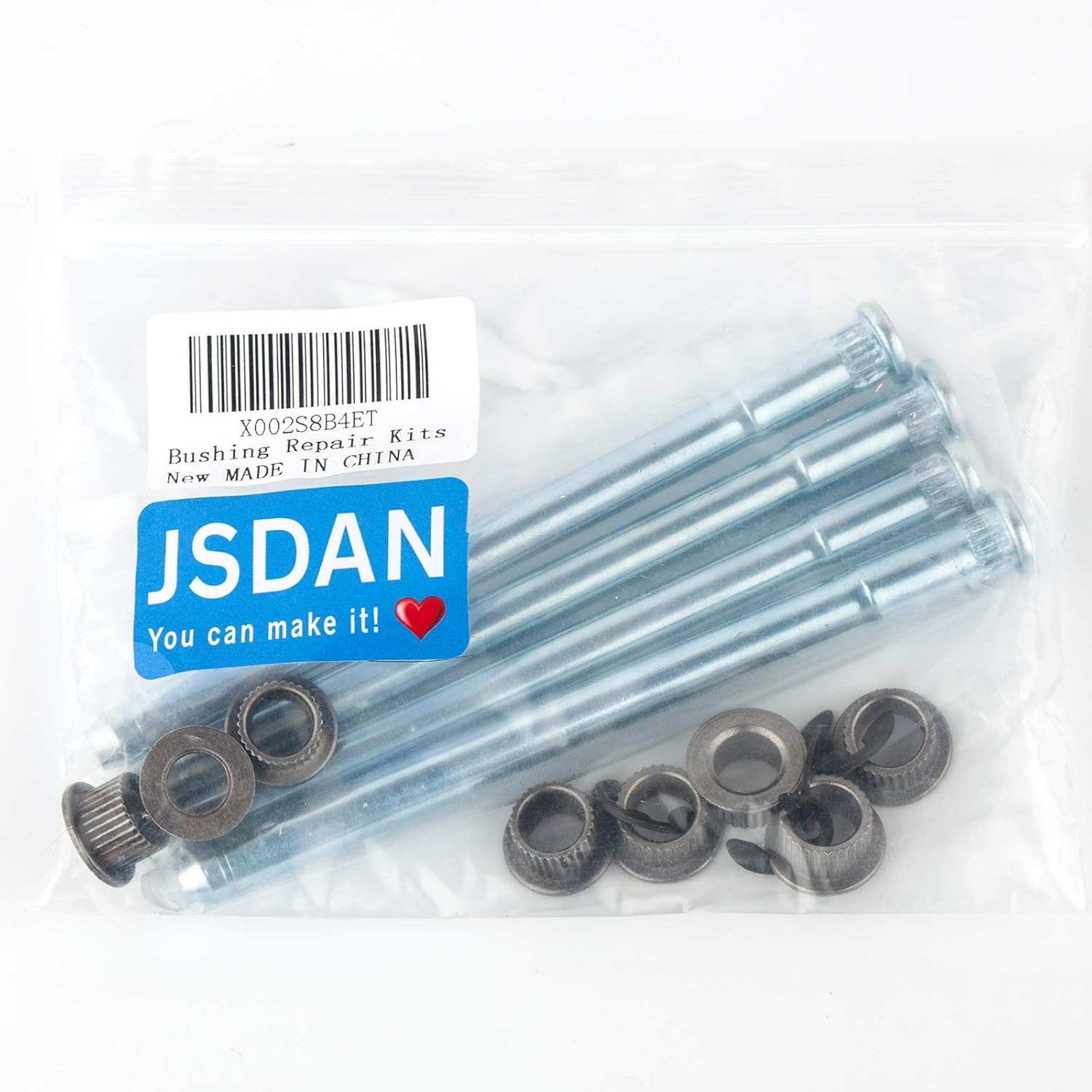 38416 Chevy C1500 2500 3500 Door Hinge Pin Bushing Repair Kit Tahoe GMC...