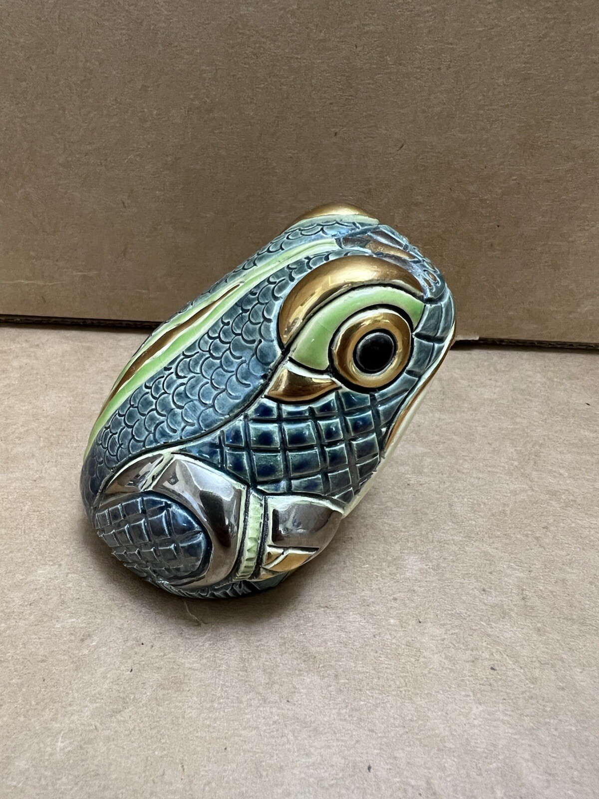 Rinconada Silver 2000 Anniversary Toad 731 Figurine piece RARE: Minor Chips